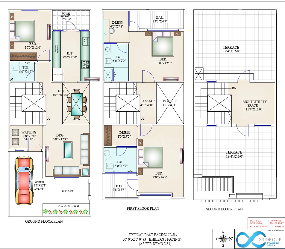 Garden - premium 3BHK East Facing villa in SS Infinitus