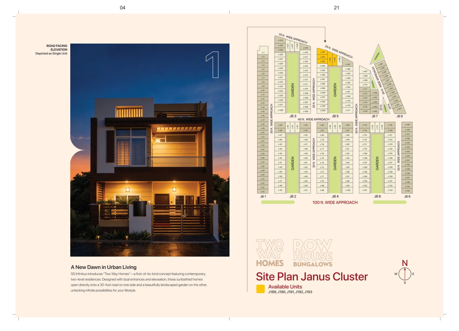 Exterior / Front View - Premium 3BHK Duplex Villa in SS Infinitus
