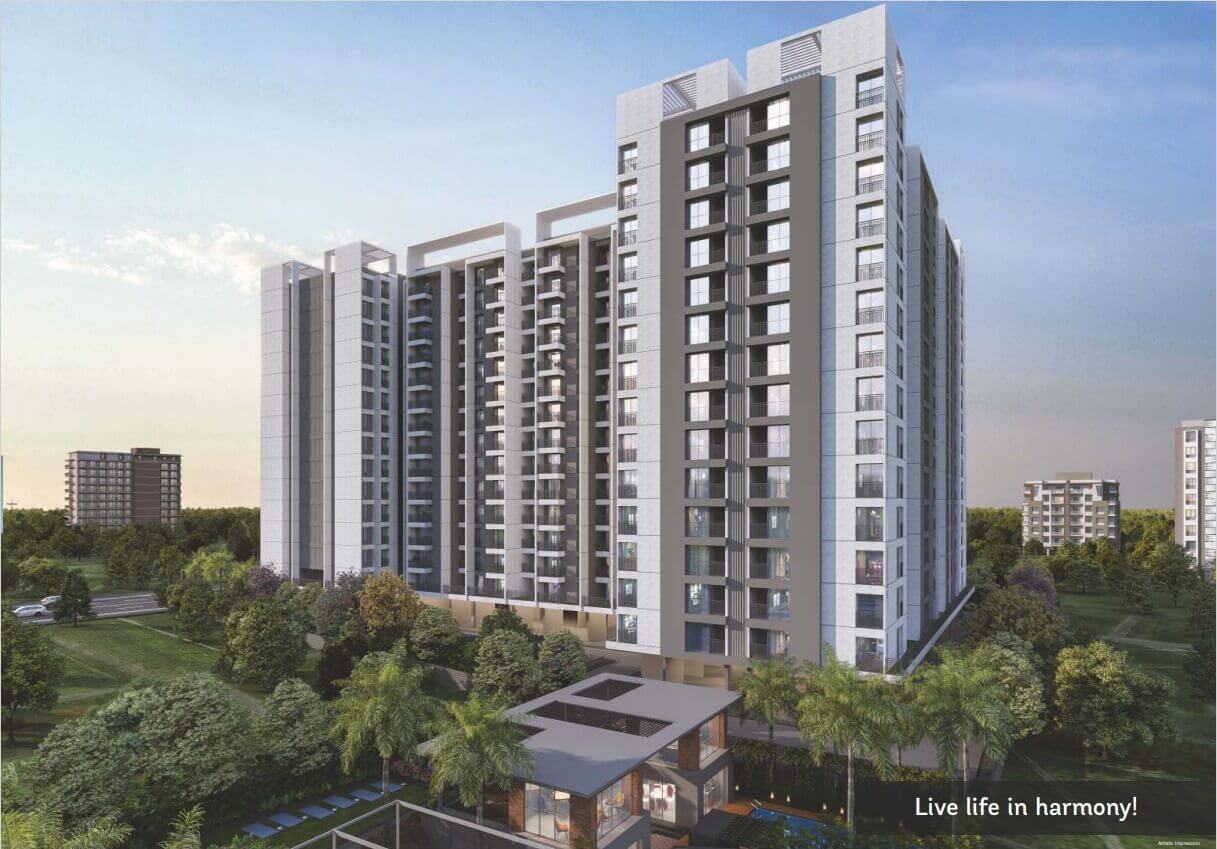 Building Exterior - Title: Flats for Sale at Mangalam Starview, Kiwale, Pune | Modern Homes with Lifestyle Amenities