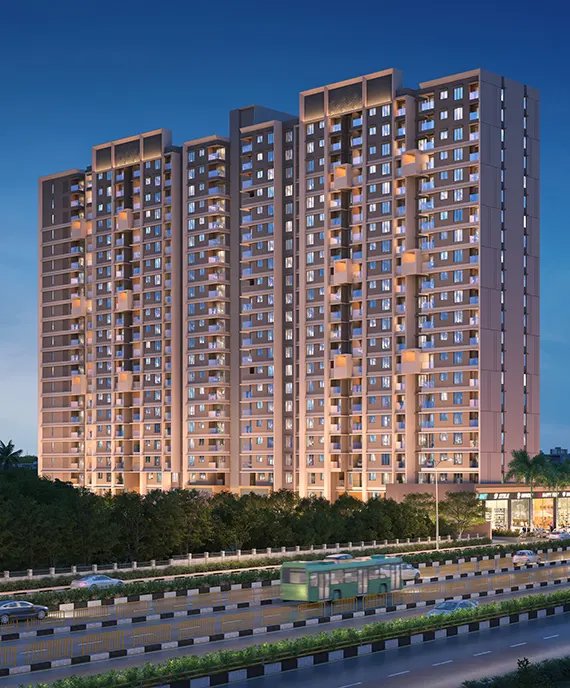 Lobby/Entrance Hall - Premium 2 BHK Flat for Sale in Supreme Rivana, Punawale, Pune