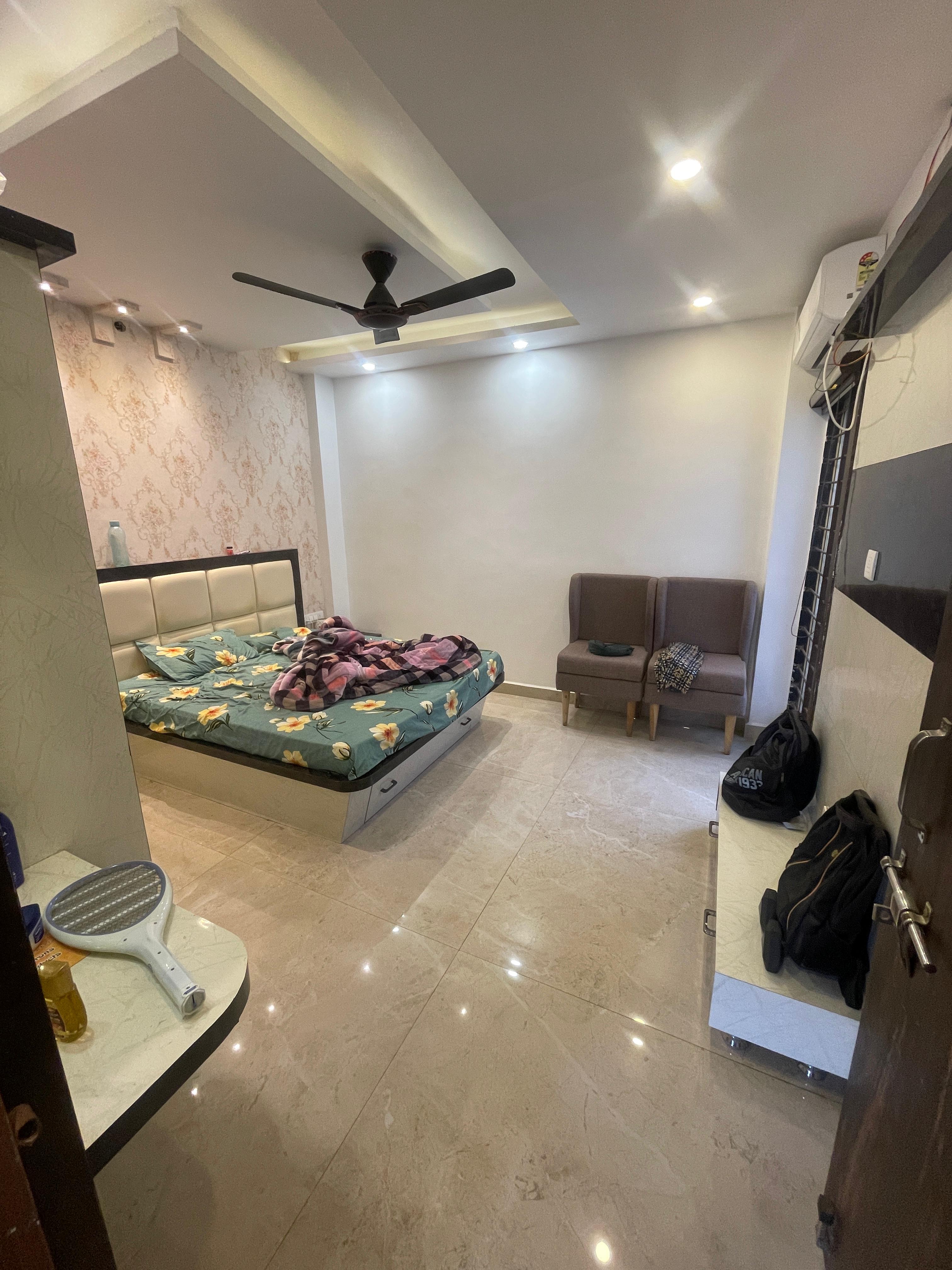 Bedroom - 4 bhk triplex at people's covered campus