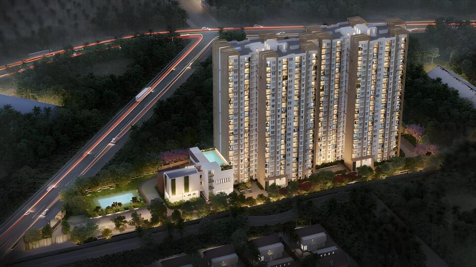 Building Exterior - Park East is a premium high-rise residential apartment projects in by Ruchira Developers