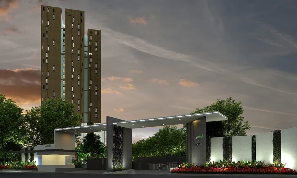 Building Exterior - Park East is a premium high-rise residential apartment projects in by Ruchira Developers