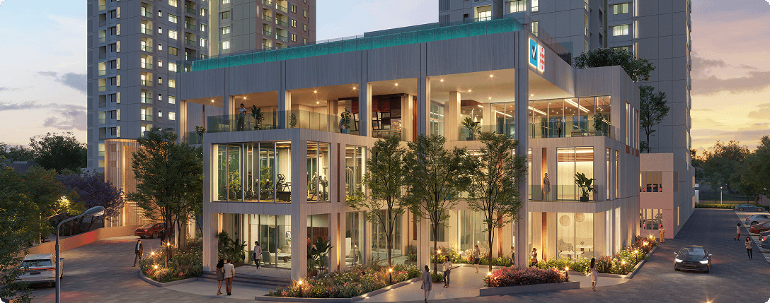 Building Exterior - Vaishnavi AT-One Krishna Brindavan