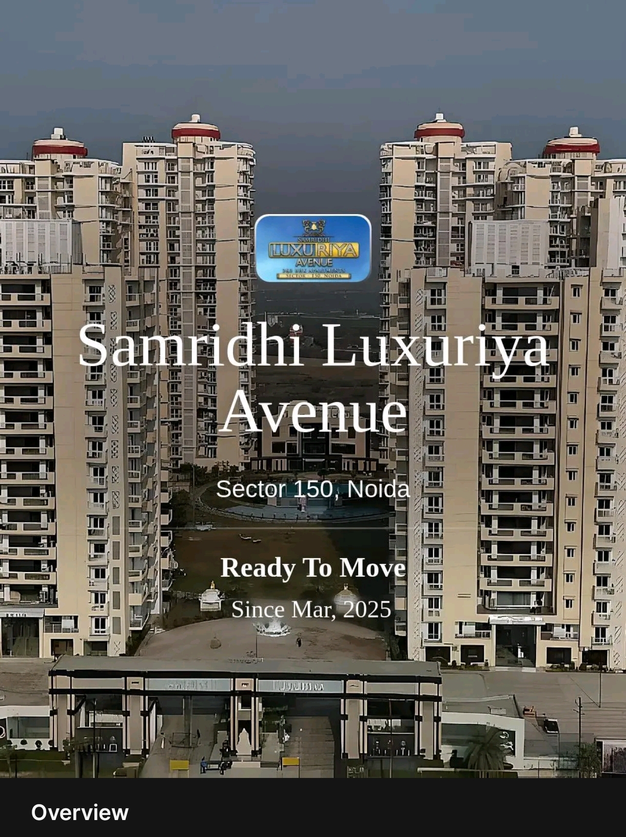 Building Exterior - 4 BHK Luxury Apartment for Sale in Samridhi Luxuriya Avenue, Sector 150, Noida | Premium Spacious Re