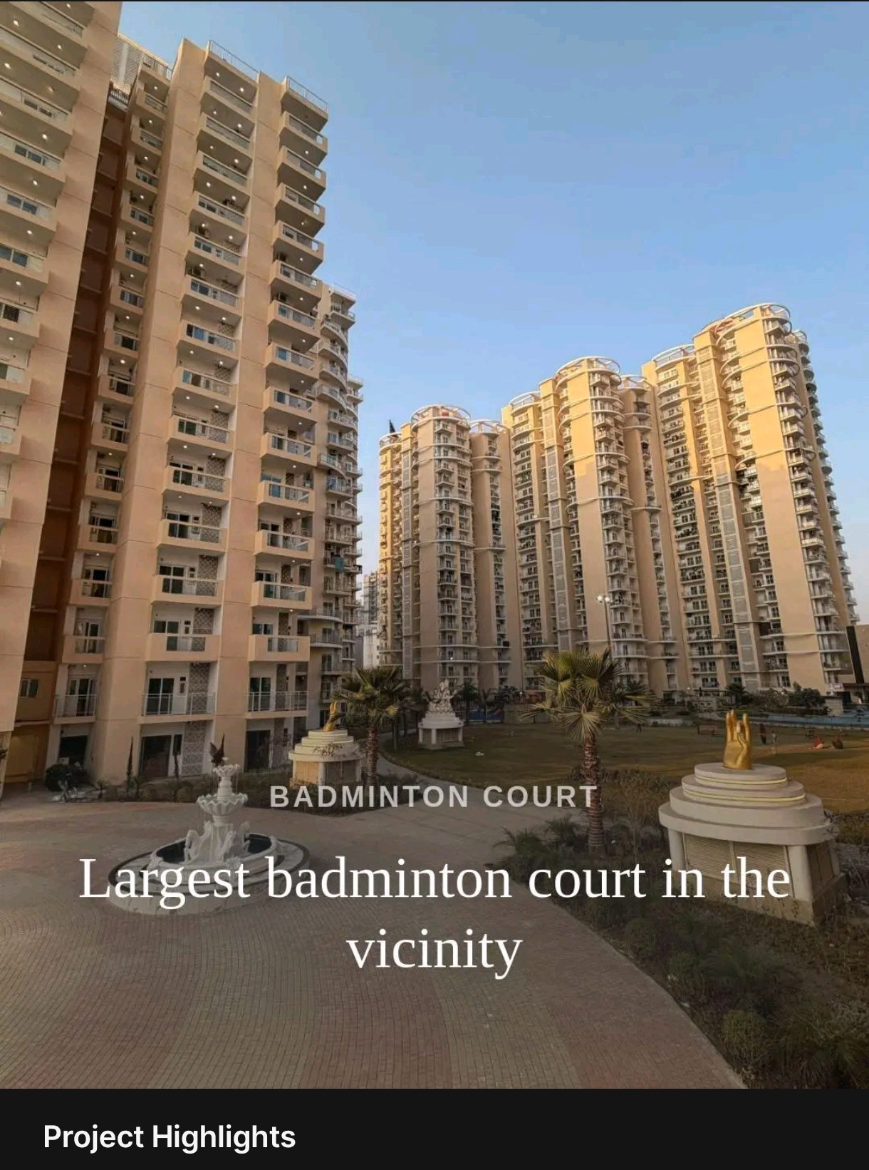 Building Exterior - 4 BHK Luxury Apartment for Sale in Samridhi Luxuriya Avenue, Sector 150, Noida | Premium Spacious Re