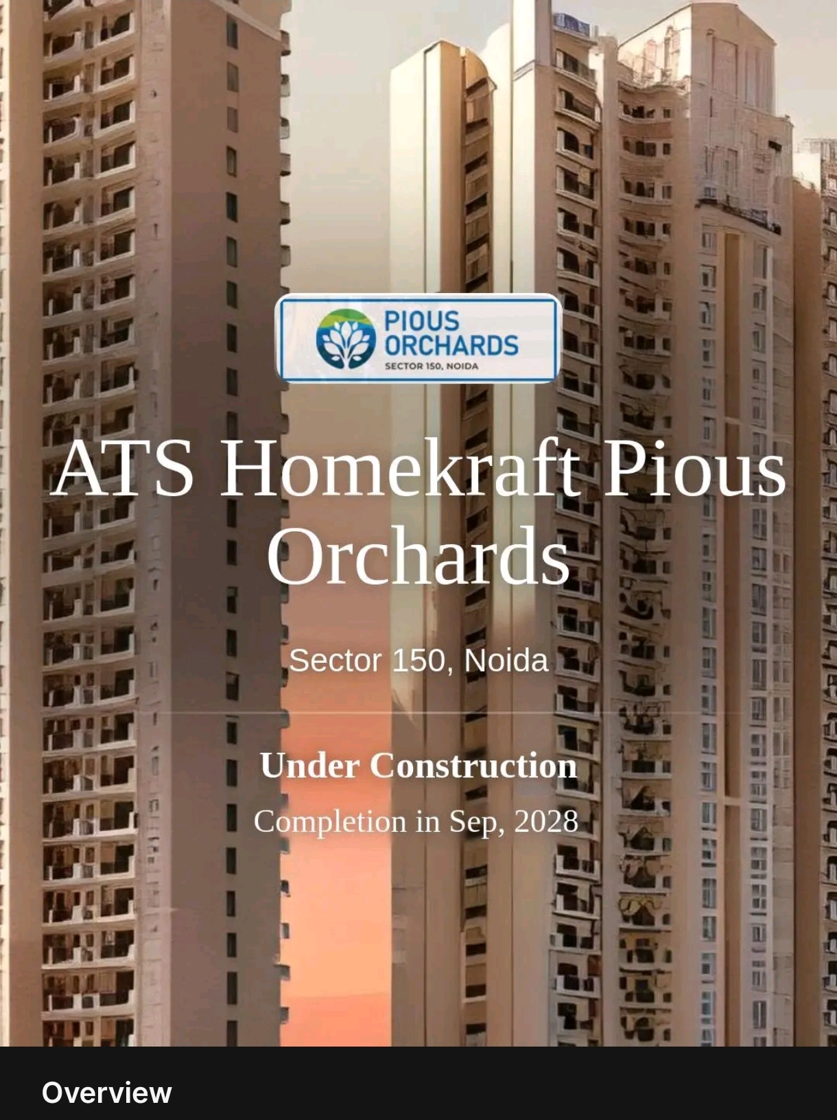 Building Exterior - 4 BHK Luxury Apartment ATS Pious Orchards, Sector 150, Noida | Premium Residences