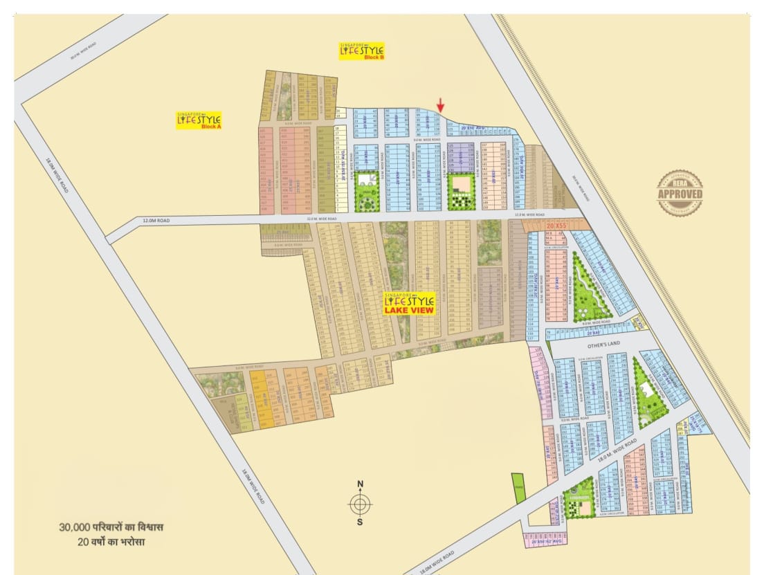 Plot Overview - Buy East Facing Residential Plot at King Estate Imperial on Indore Super Corridor in Premium Row