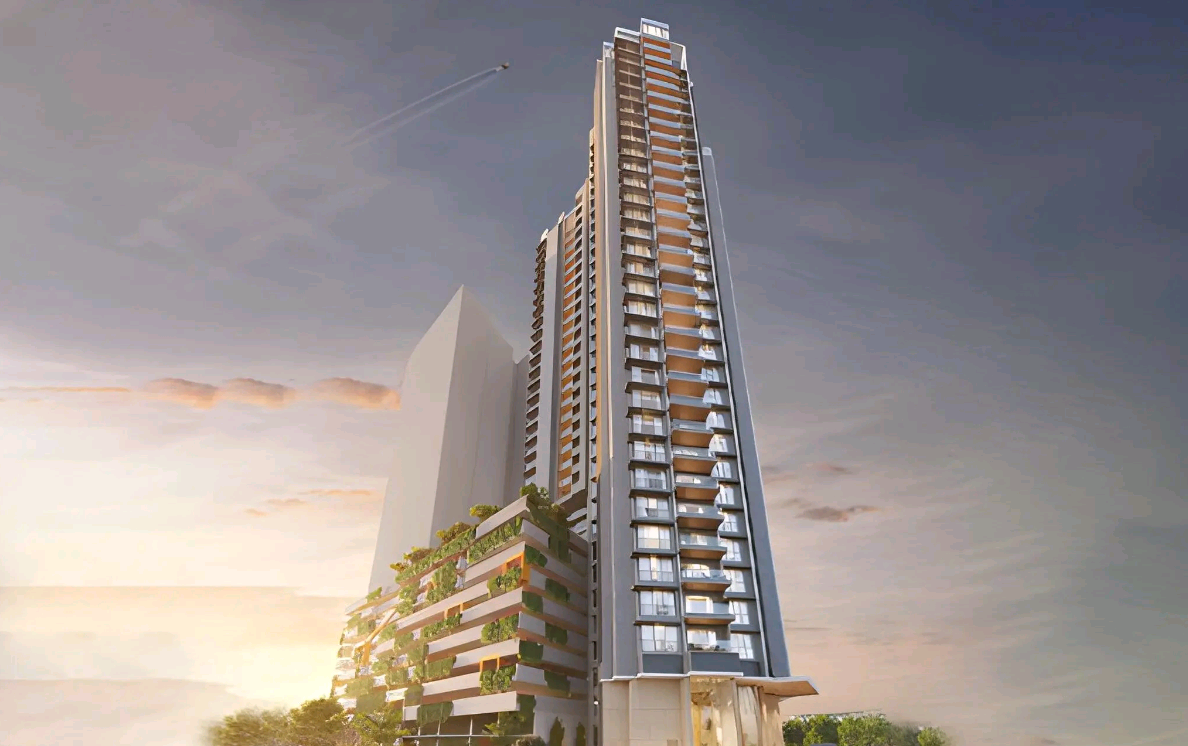 Building Exterior - Buy East Facing 4 BHK Flat Godrej Five Gardens Matunga East Mumbai South Near Don Bosco School