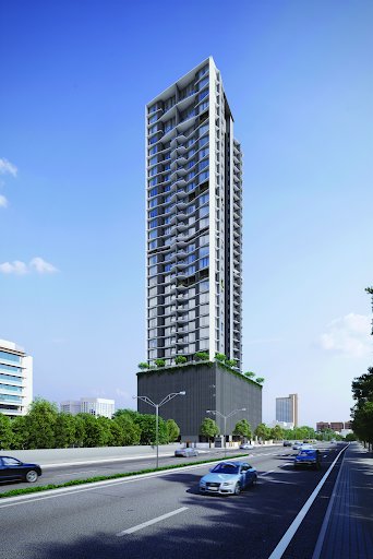 Building Exterior - Buy East Facing 2 BHK Flat Suraj The Palette Dadar West Mumbai Near Portuguese Church Tower