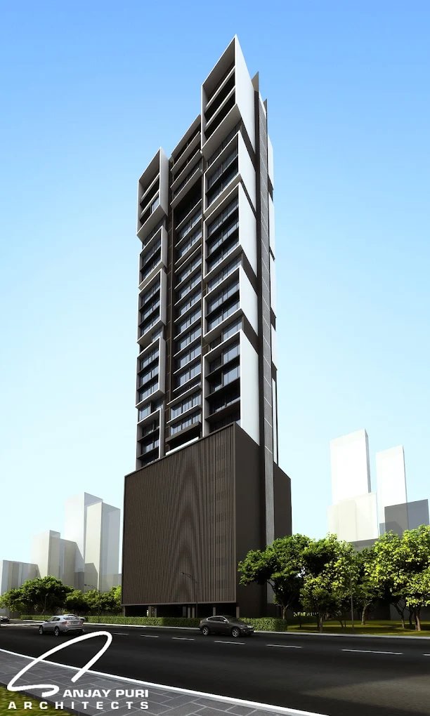 Building Exterior - Buy East Facing 4 BHK Flat Suraj Ocean Star Prabhadevi Mumbai South Near Dadar Beach Front