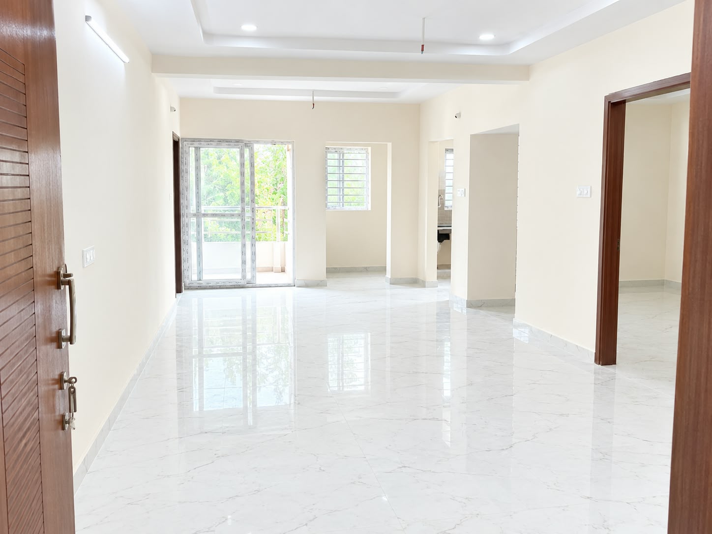 Building Exterior - Buy East Facing 3 BHK Flat VR Sri Vindhya Residency Ayyappa Nagar Patamata Near Benz Circle