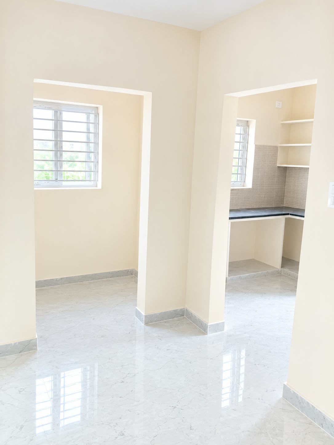Building Exterior - Buy East Facing 3 BHK Flat VR Sri Vindhya Residency Ayyappa Nagar Patamata Near Benz Circle