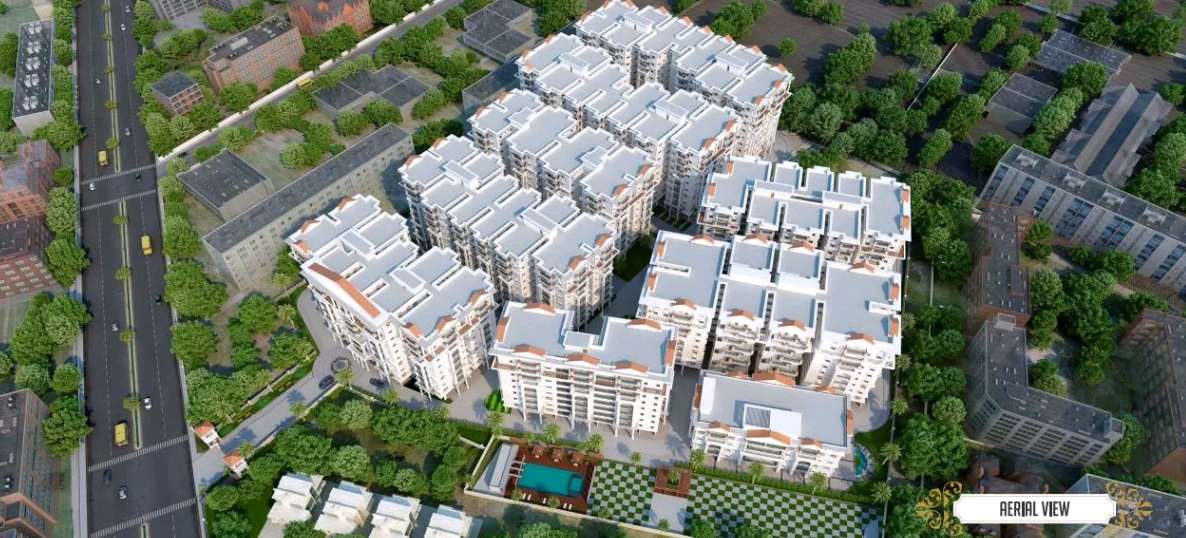 Building Exterior - Buy East Facing 3 BHK Flat Undavalli Srivalli Pravas Kaza Near Khaja Toll Plaza NH 16