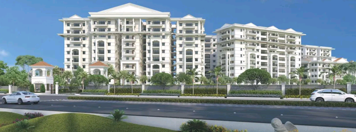 Building Exterior - Buy East Facing 3 BHK Flat Undavalli Srivalli Pravas Kaza Near Khaja Toll Plaza NH 16