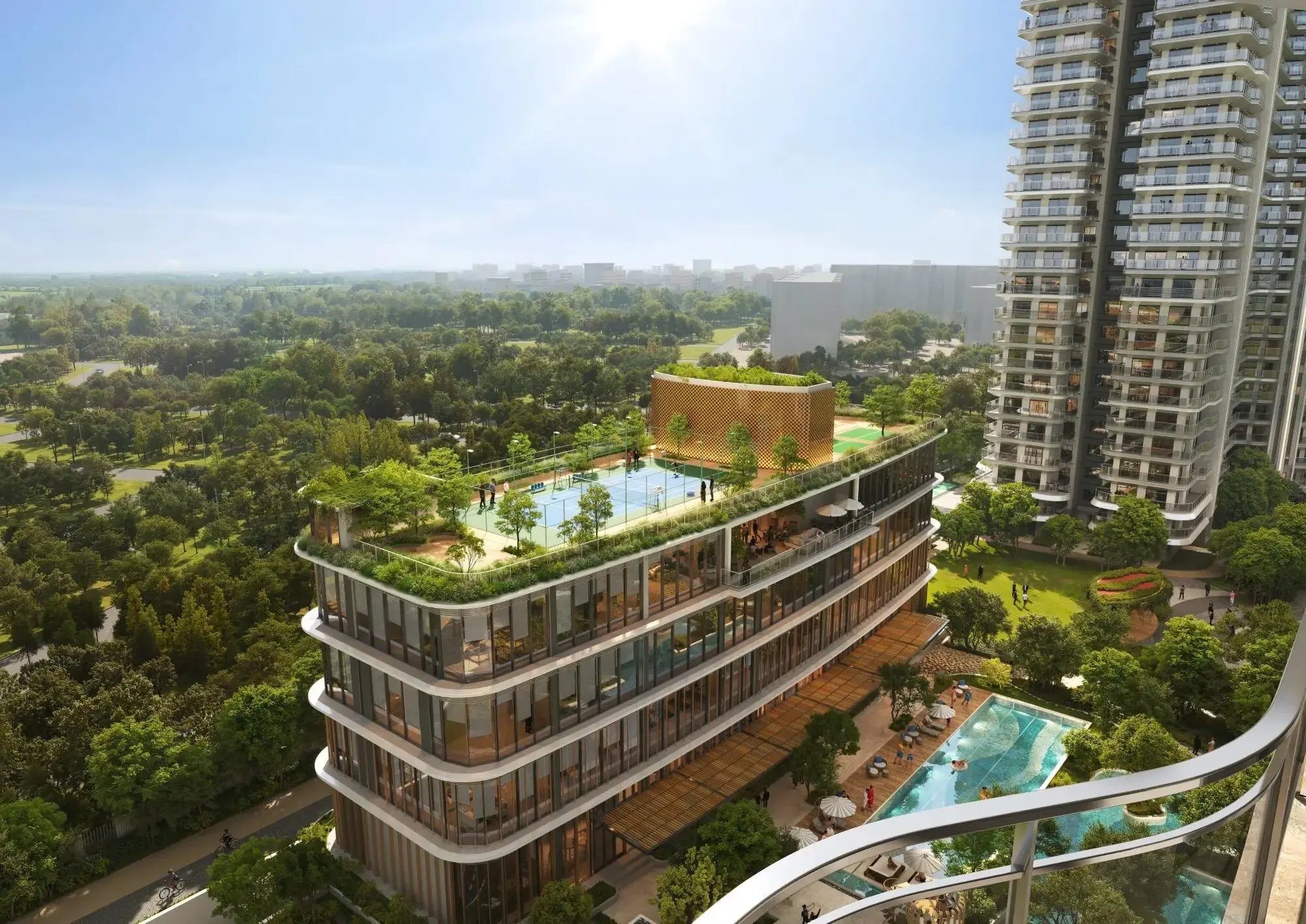 Building Exterior - Explore Eldeco 7 Peaks Residences in Omicron 1A, Greater Noida