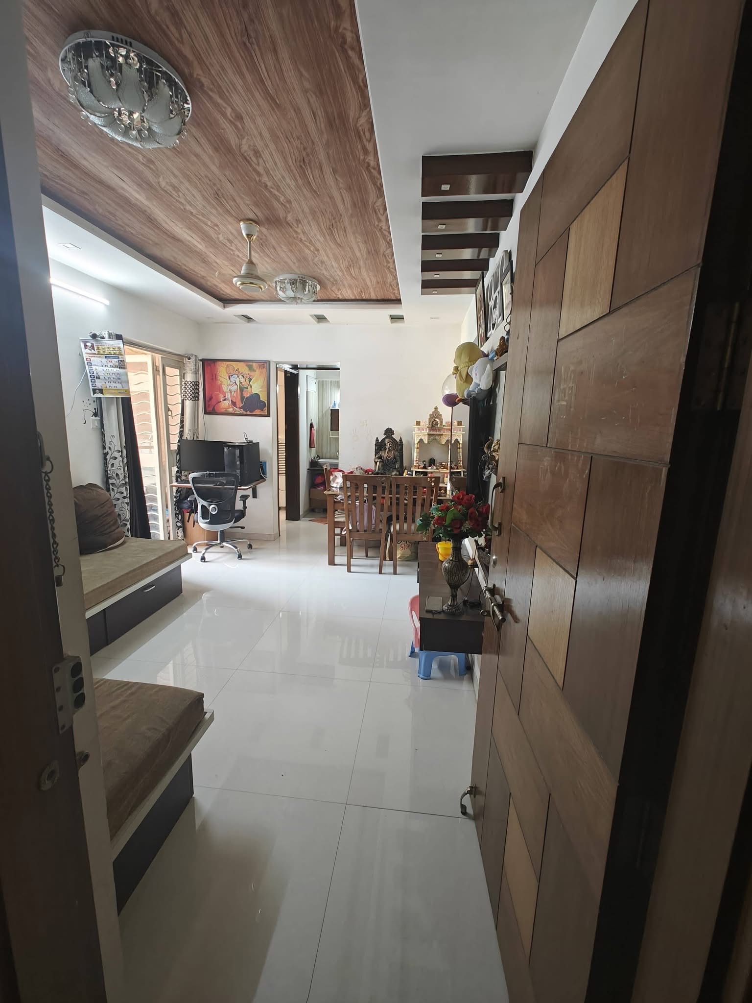 Bedroom - 1 BHK flat for Rent in Wakad Pune | GK Armada | semi furnished premium Living@20K Rent