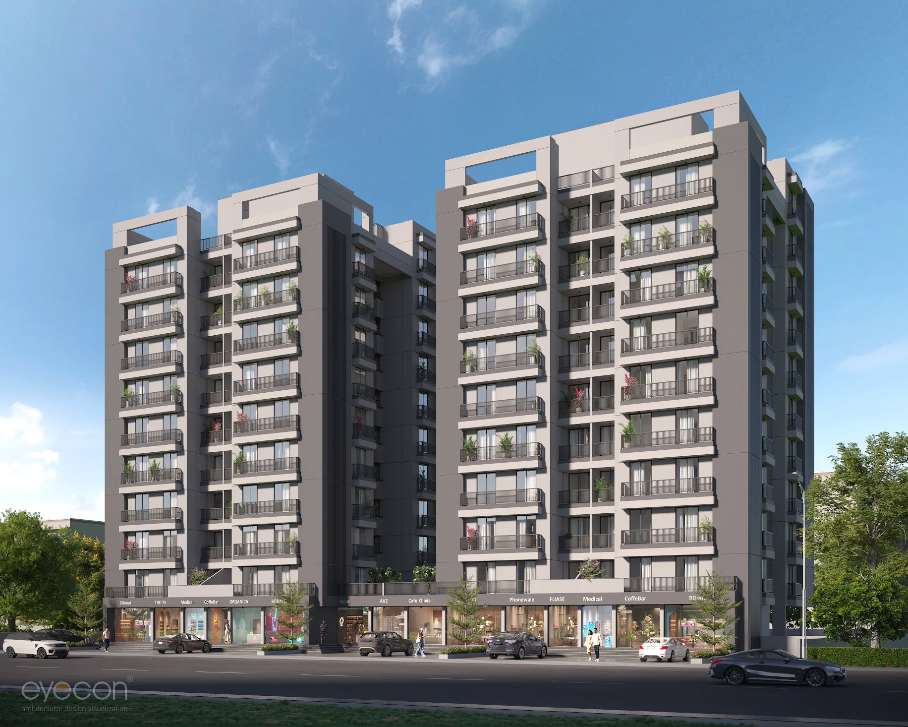 Building Exterior - Courtyard Enclave