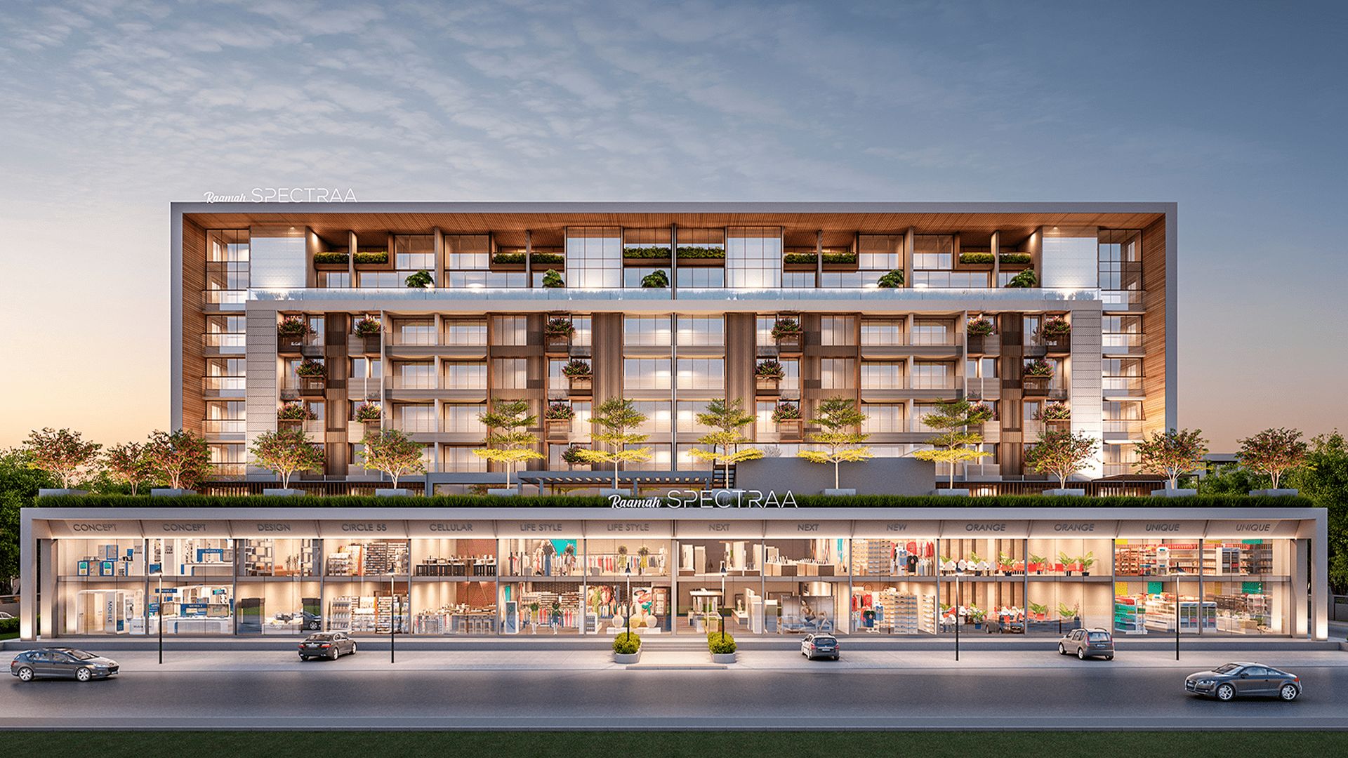 Building Exterior - Raamah Spectraa