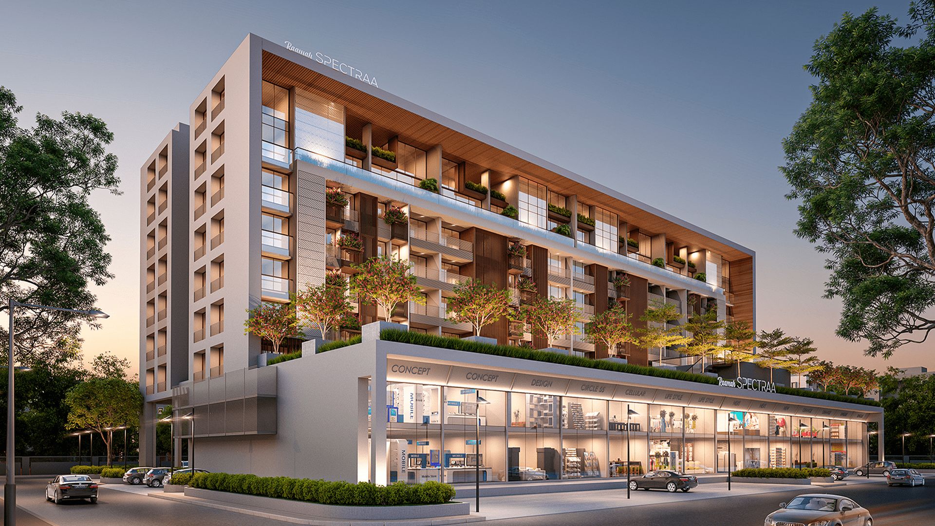 Building Exterior - Raamah Spectraa