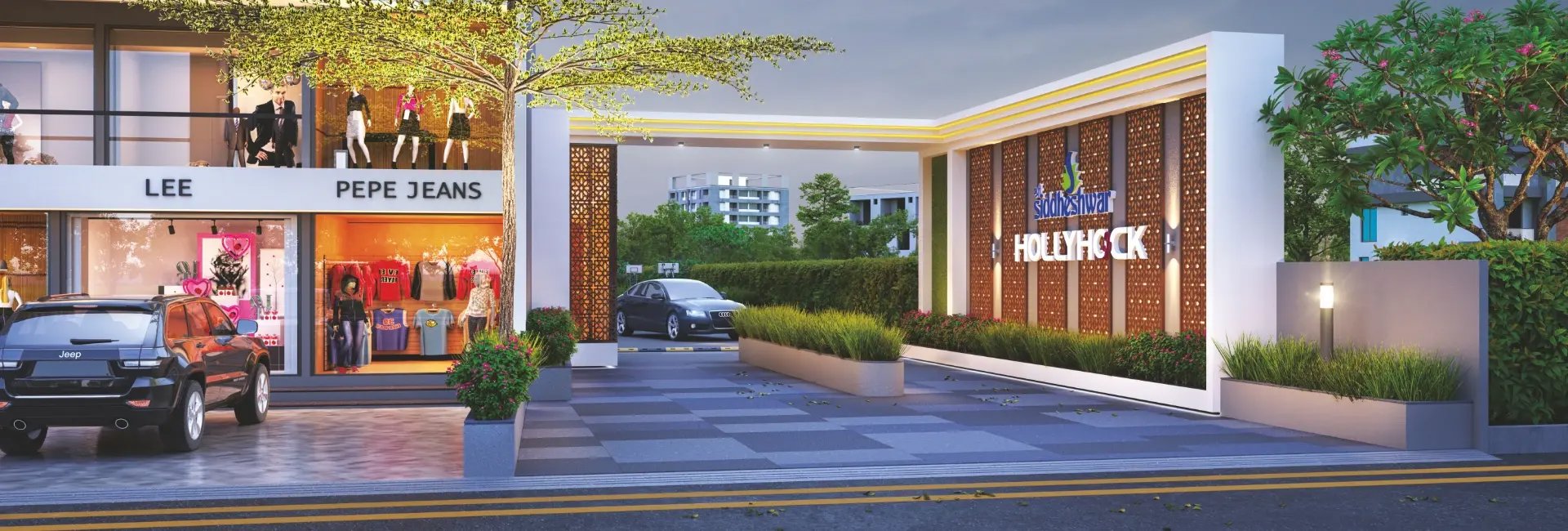 Building Exterior - SHREE SIDDHESHWAR HOLLYHOCK(NYALKARAN GROUP)