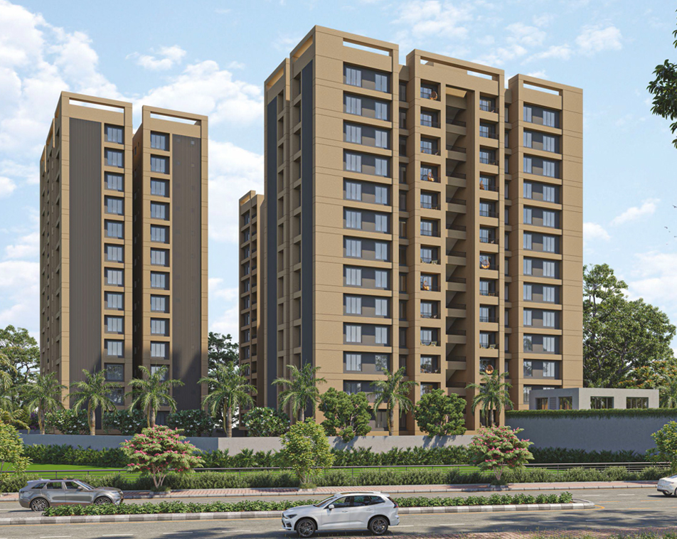 Building Exterior - ECO PARKSIDE 3 Bhk