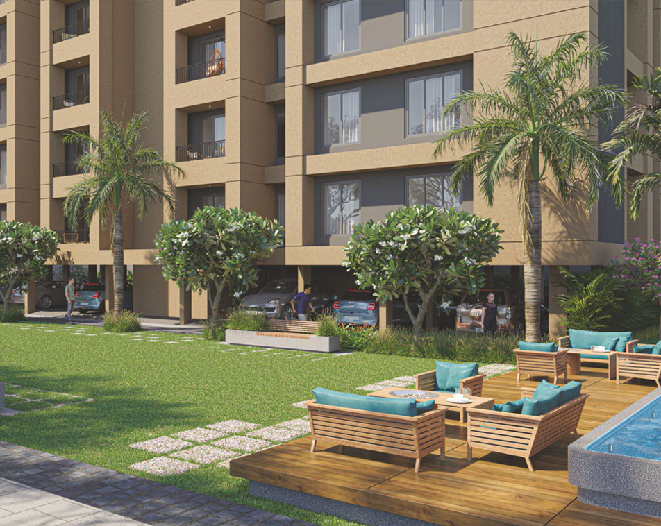 Building Exterior - ECO PARKSIDE 3 Bhk