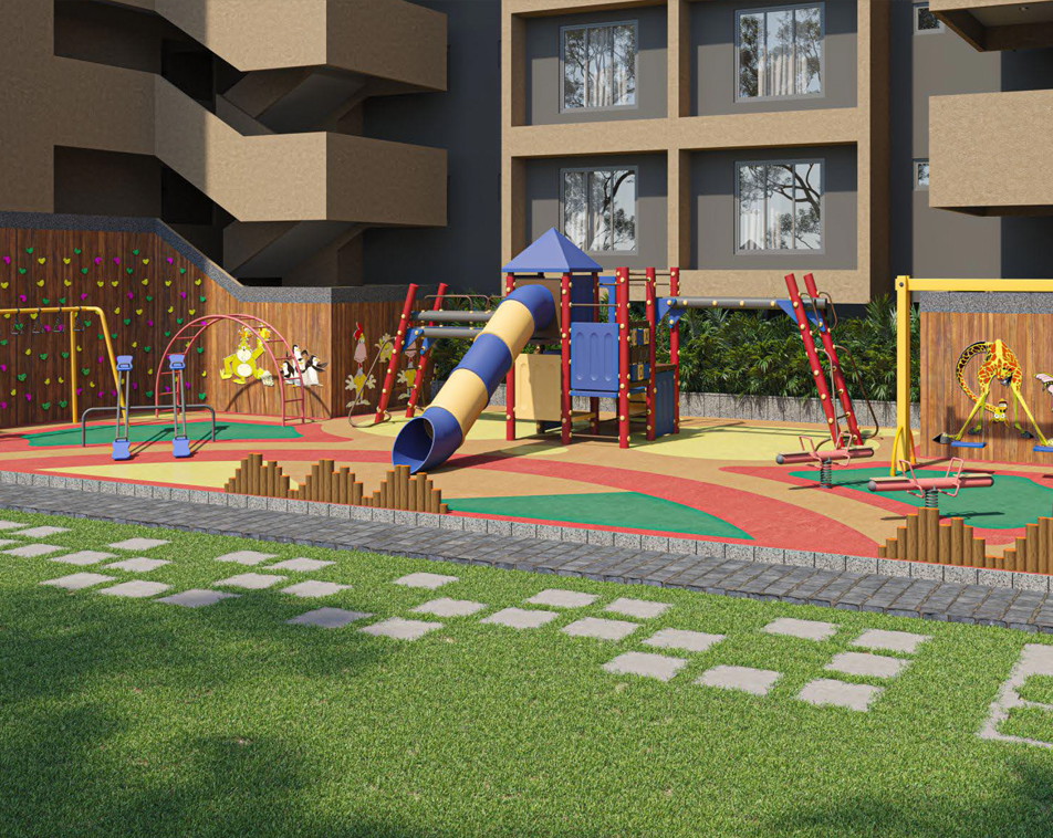 Building Exterior - ECO PARKSIDE 3 Bhk