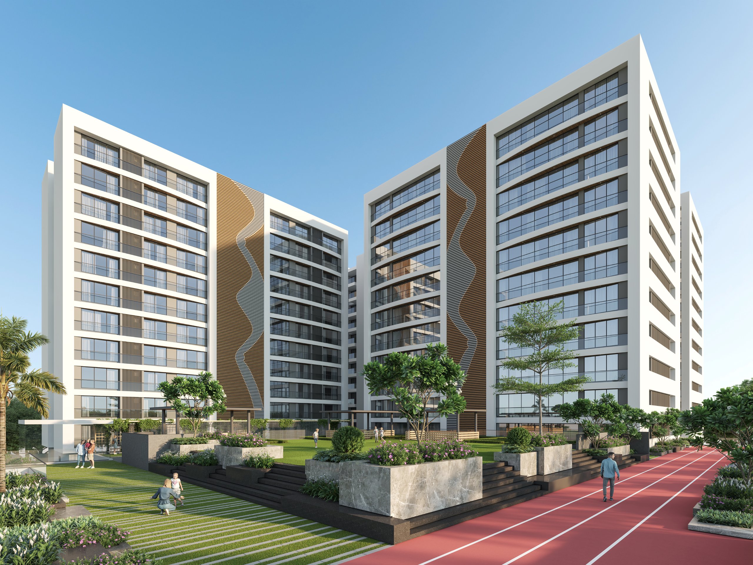 Building Exterior - RAGHUVIR SILVER STONE 5 Bhk