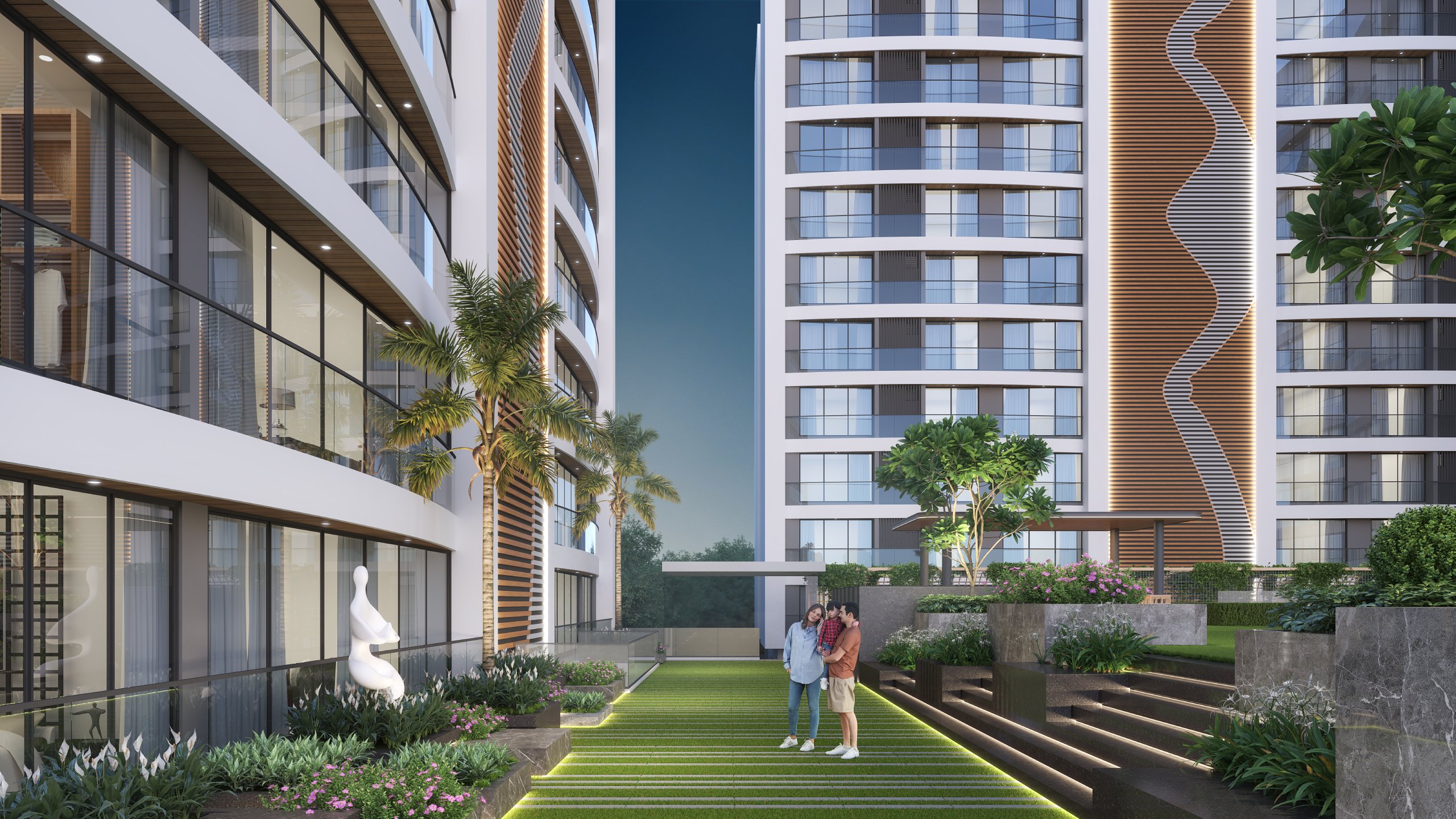 Building Exterior - RAGHUVIR SILVER STONE 5 Bhk