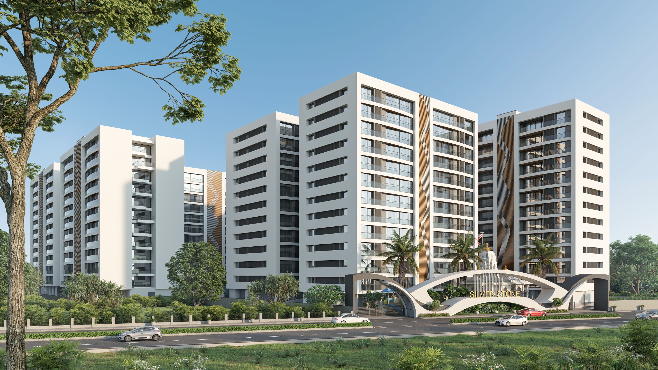 Building Exterior - RAGHUVIR SILVER STONE 5 Bhk