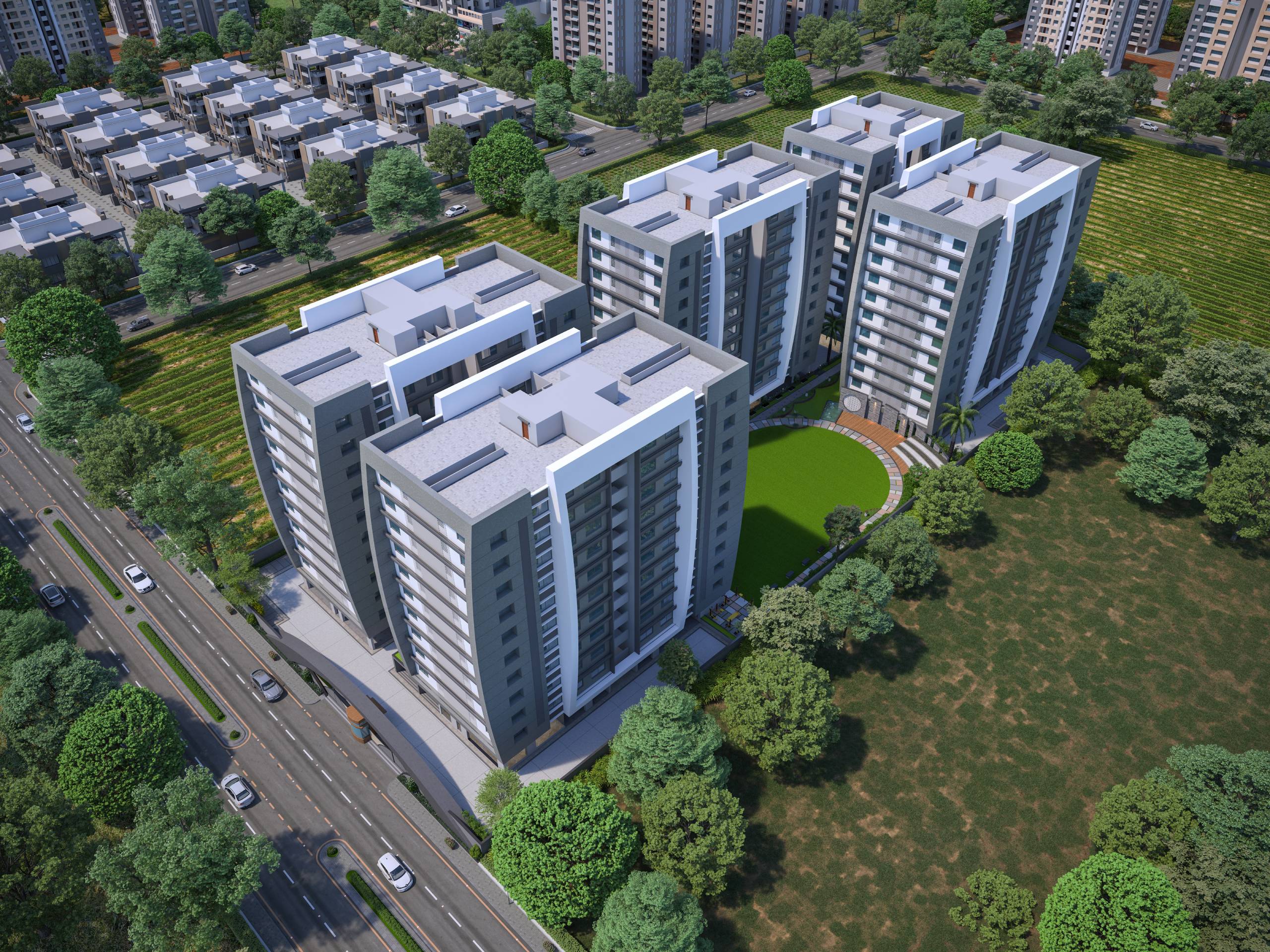 Building Exterior - RAGHUVIR SPALEX 3 BHK