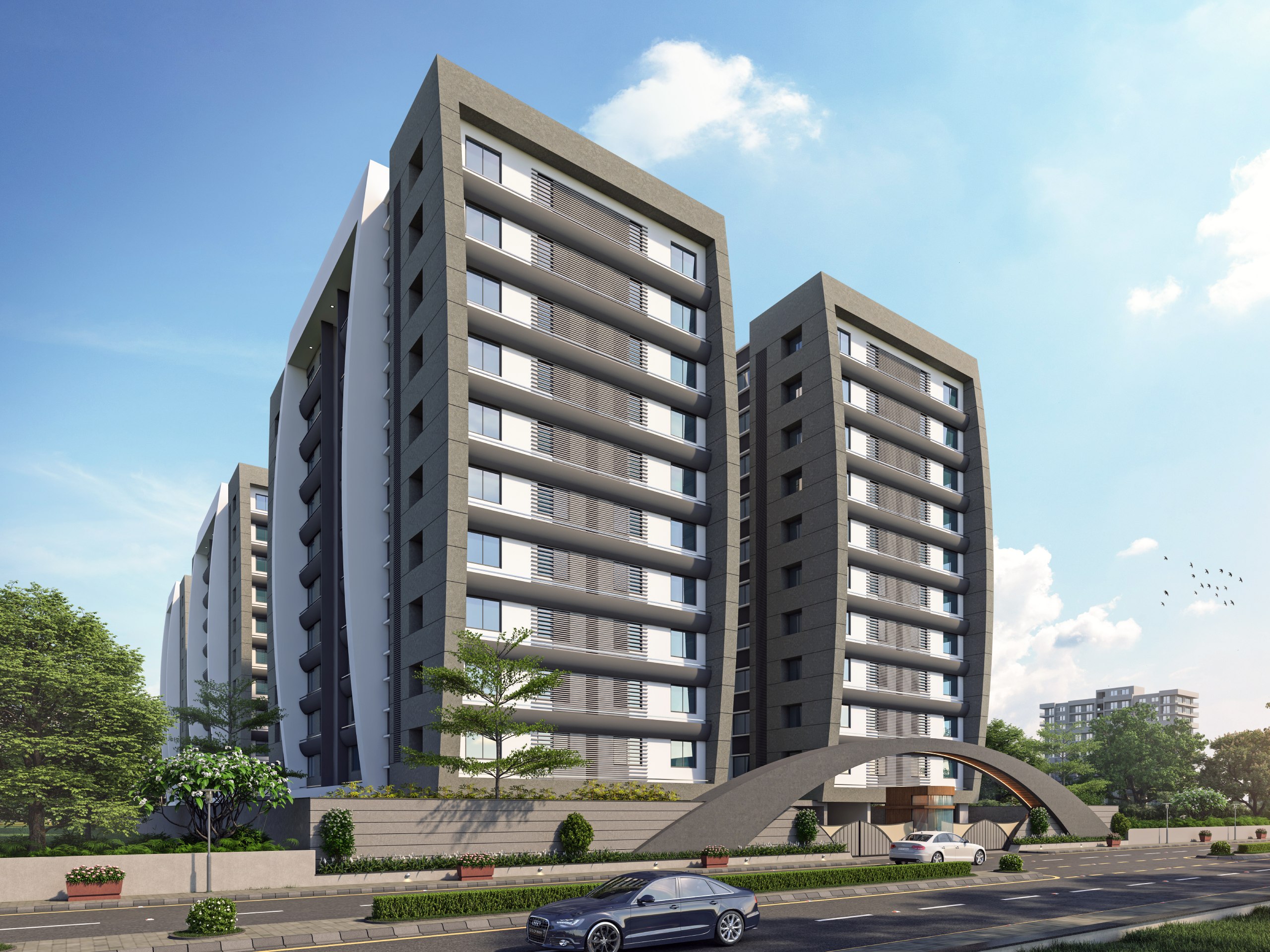 Building Exterior - RAGHUVIR SPALEX 3 BHK