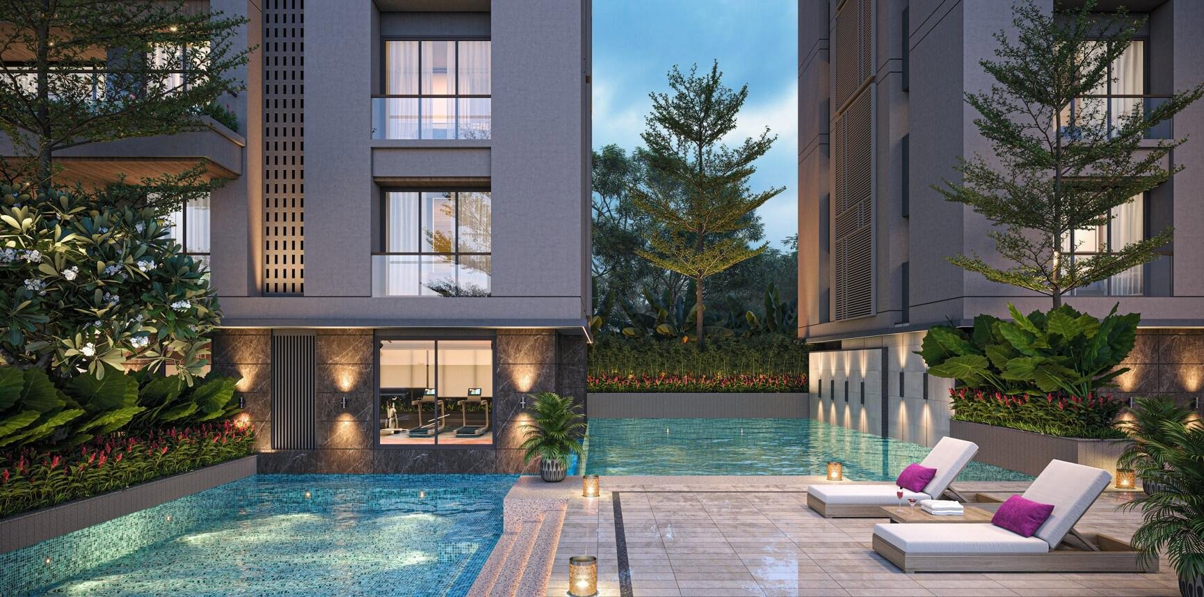 Building Exterior - SANTORINI SEVEN 4 BHK