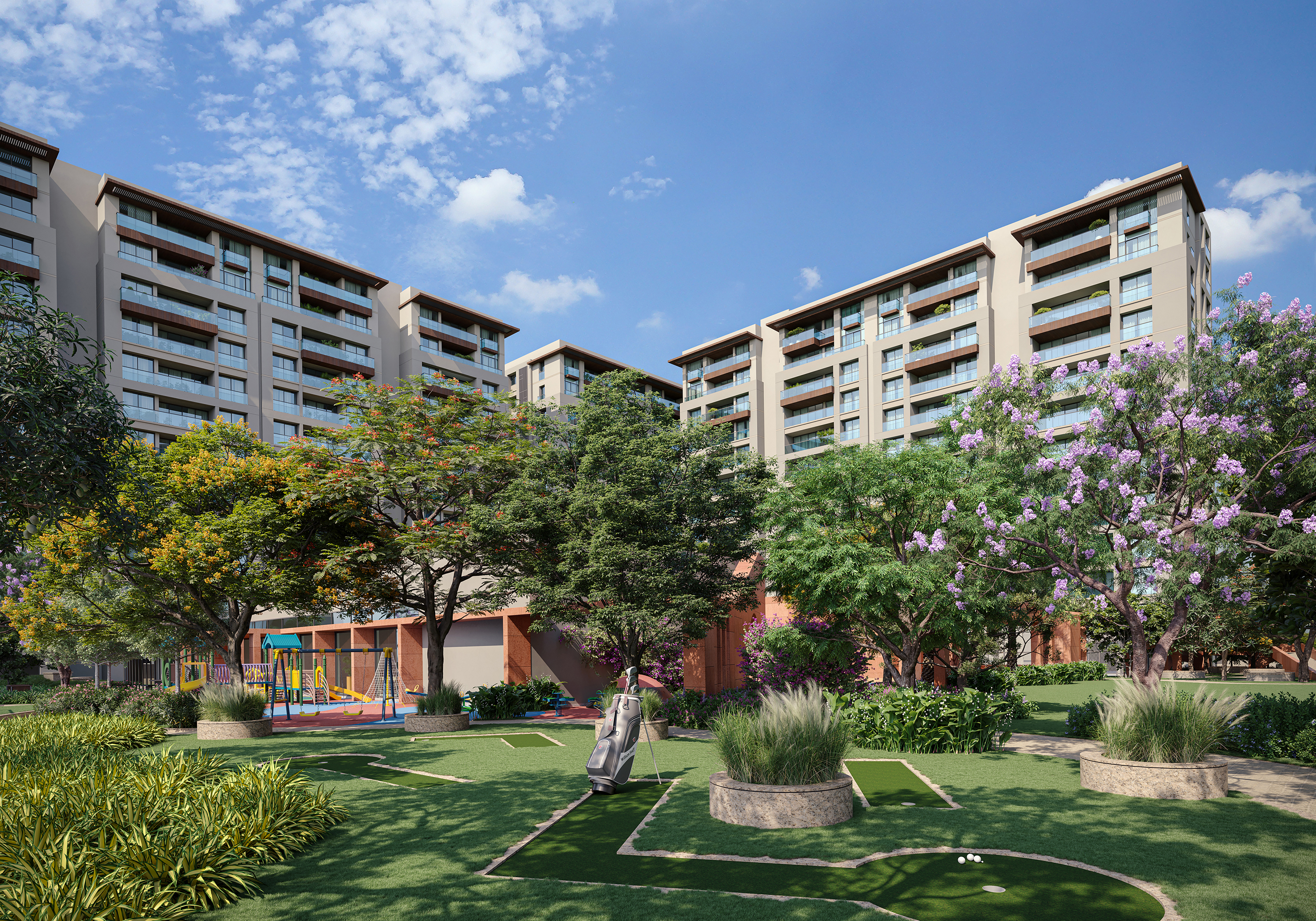 Building Exterior - AVADH ONELLA 4 BHK