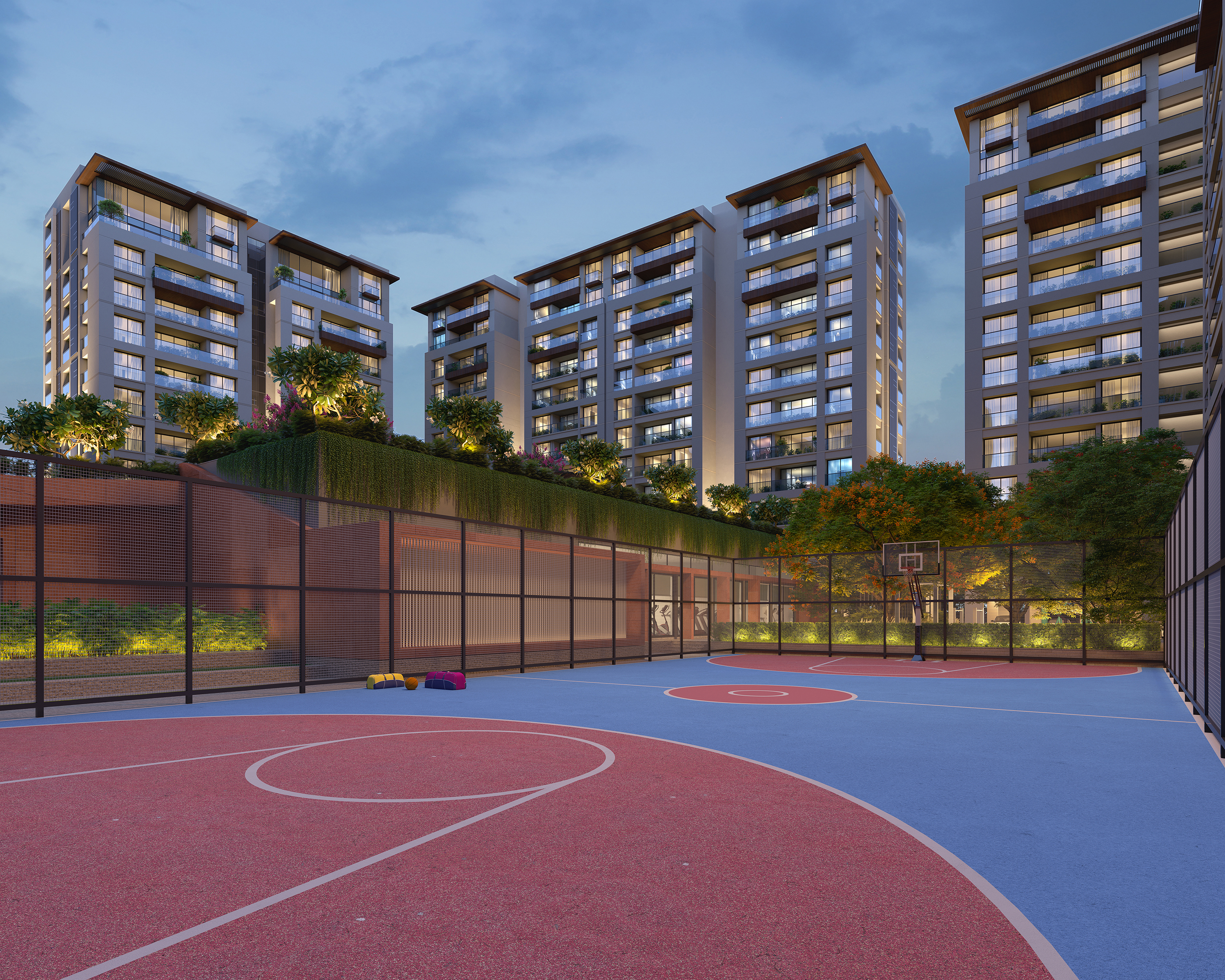 Building Exterior - AVADH ONELLA 4 BHK
