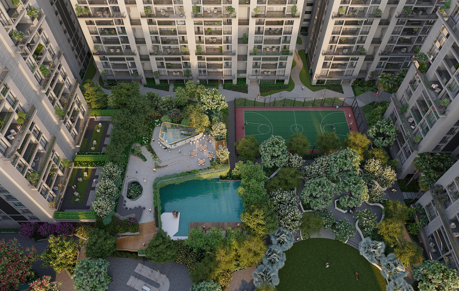 Building Exterior - AVADH SELENIC 4 BHK