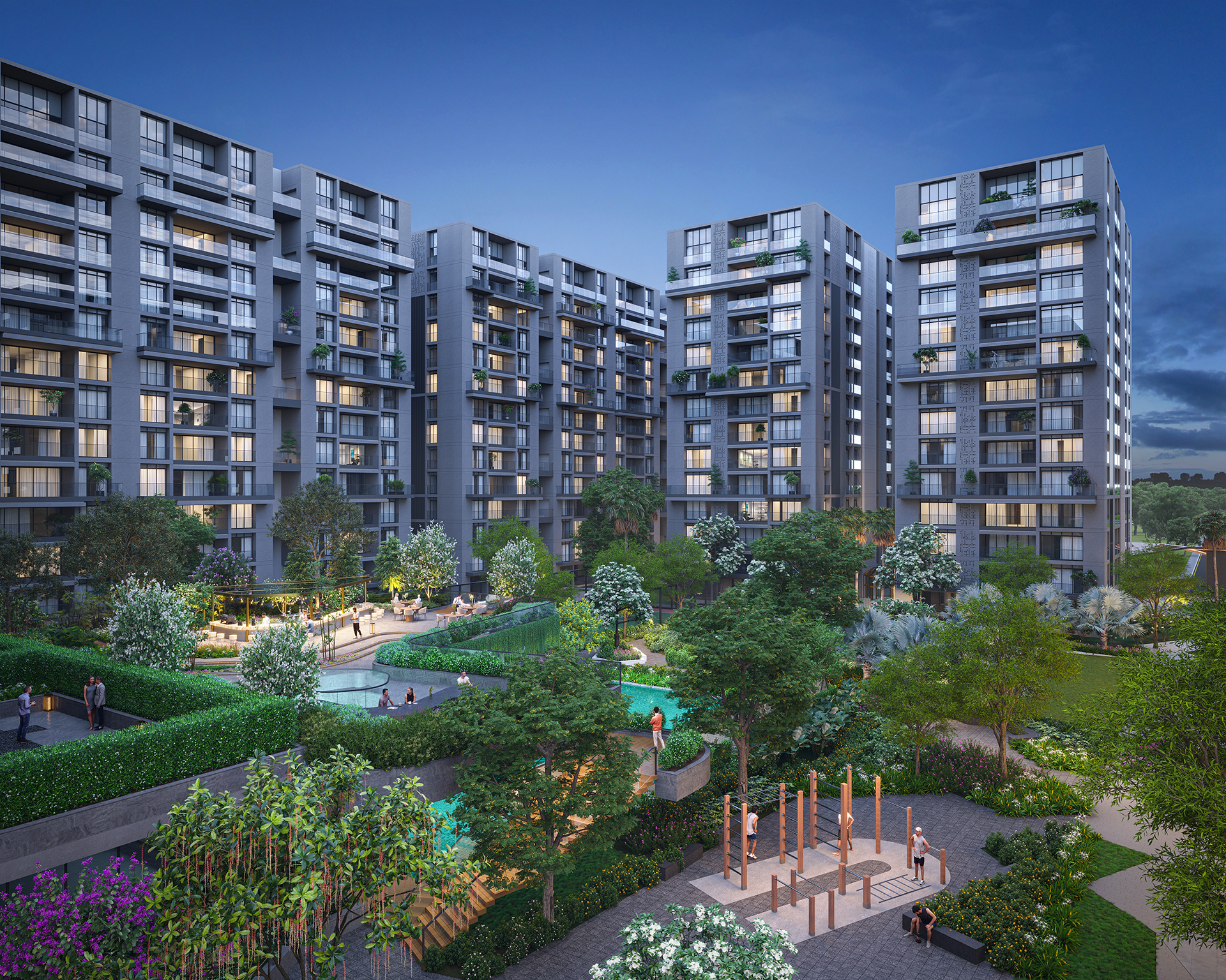 Building Exterior - AVADH SELENIC 5 BHK