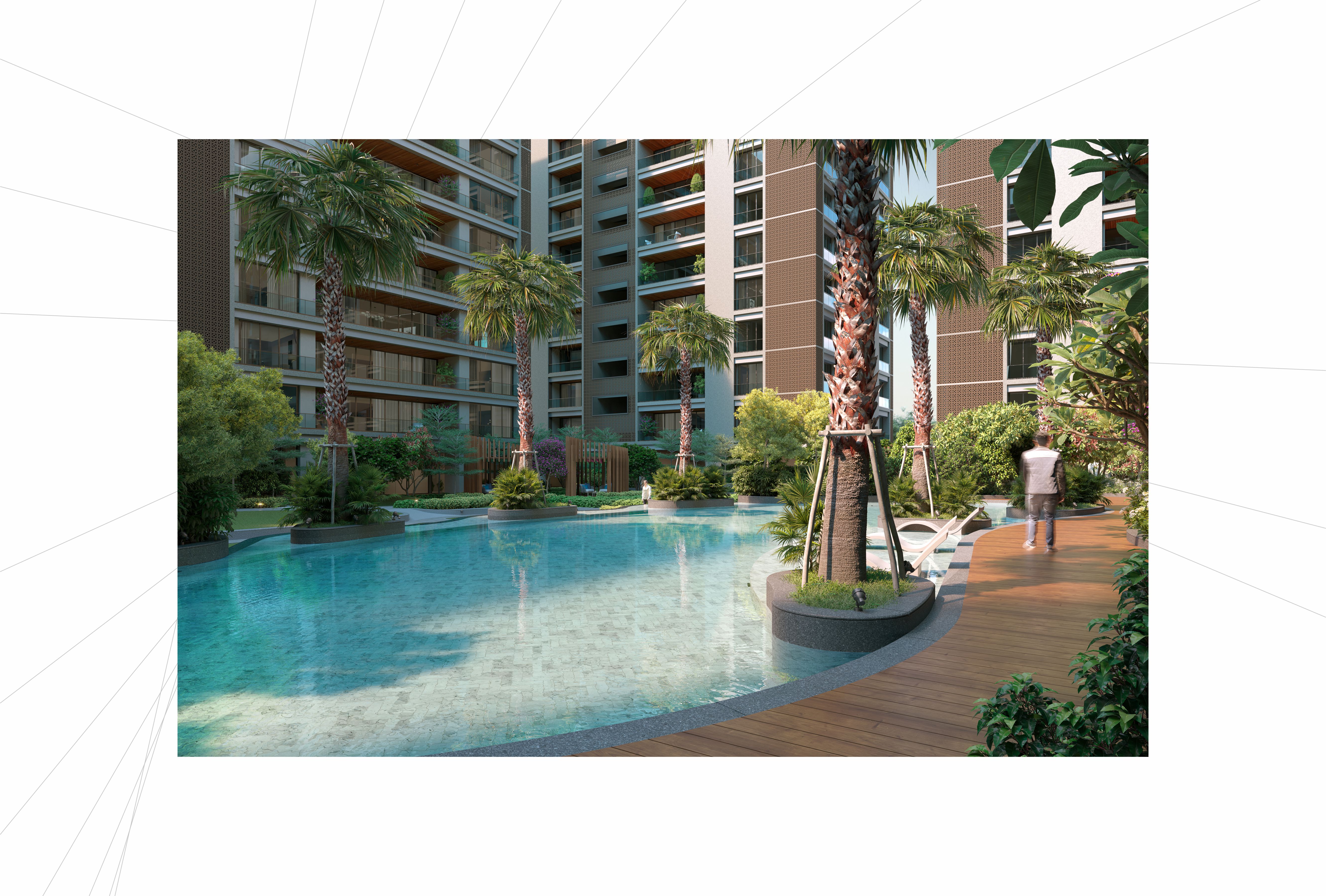 Building Exterior - AVADH MILIANA 5 BHK