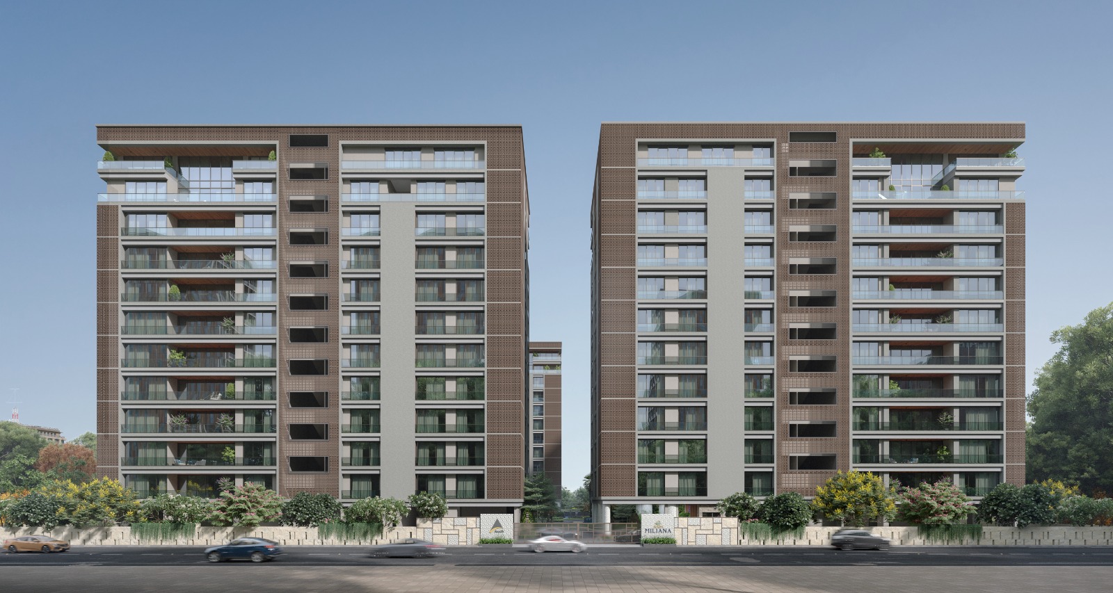 Building Exterior - AVADH MILIANA 5 BHK