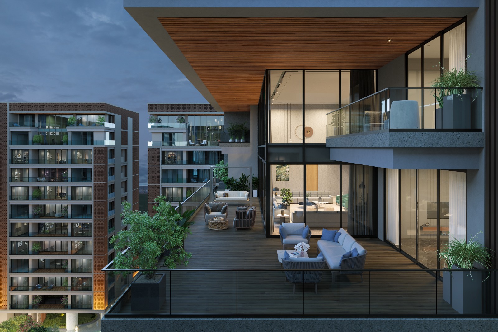 Building Exterior - AVADH MILIANA 5 BHK