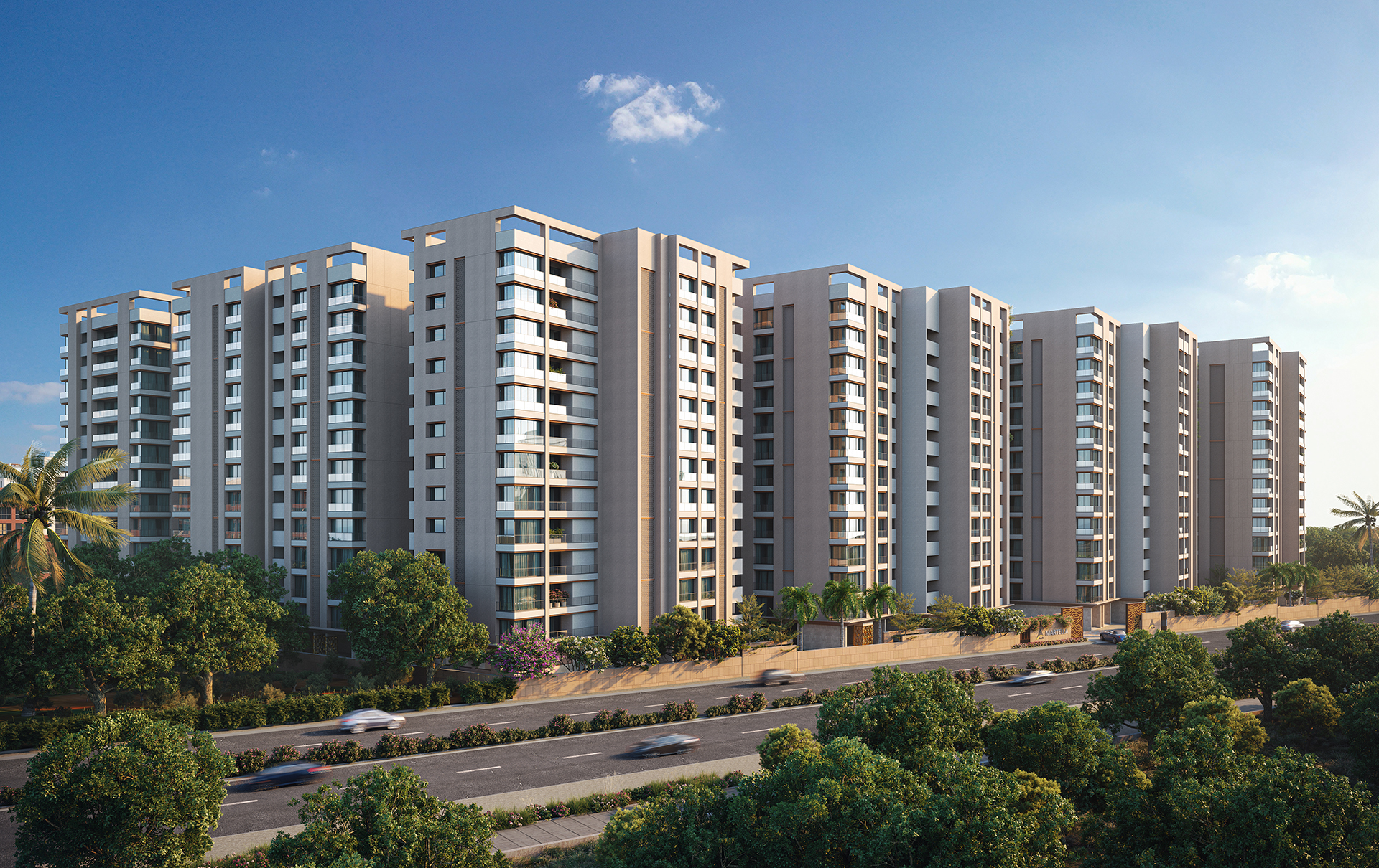 Building Exterior - AVADH MARTELLA 5 BHK
