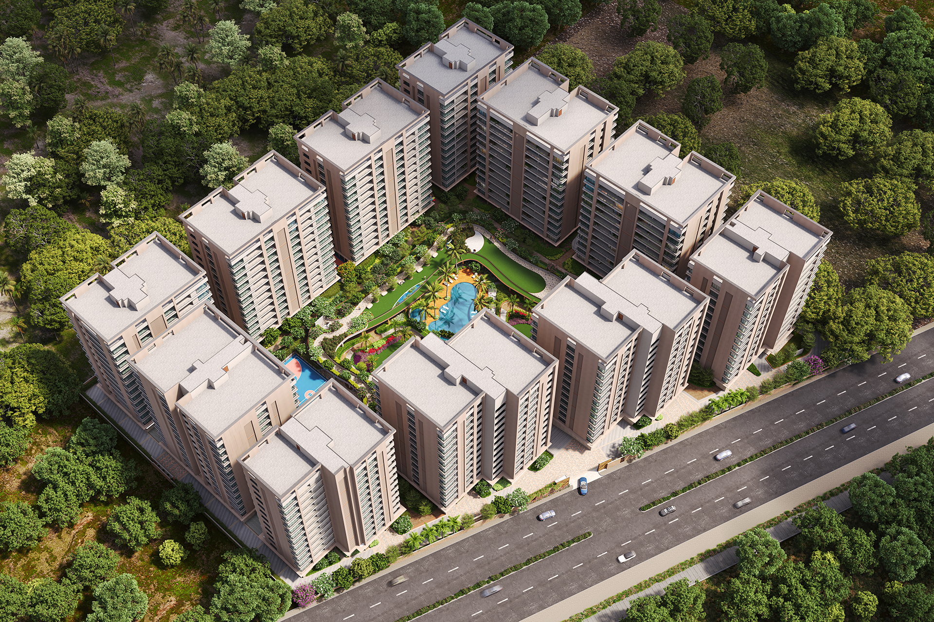 Building Exterior - AVADH MARTELLA 5 BHK