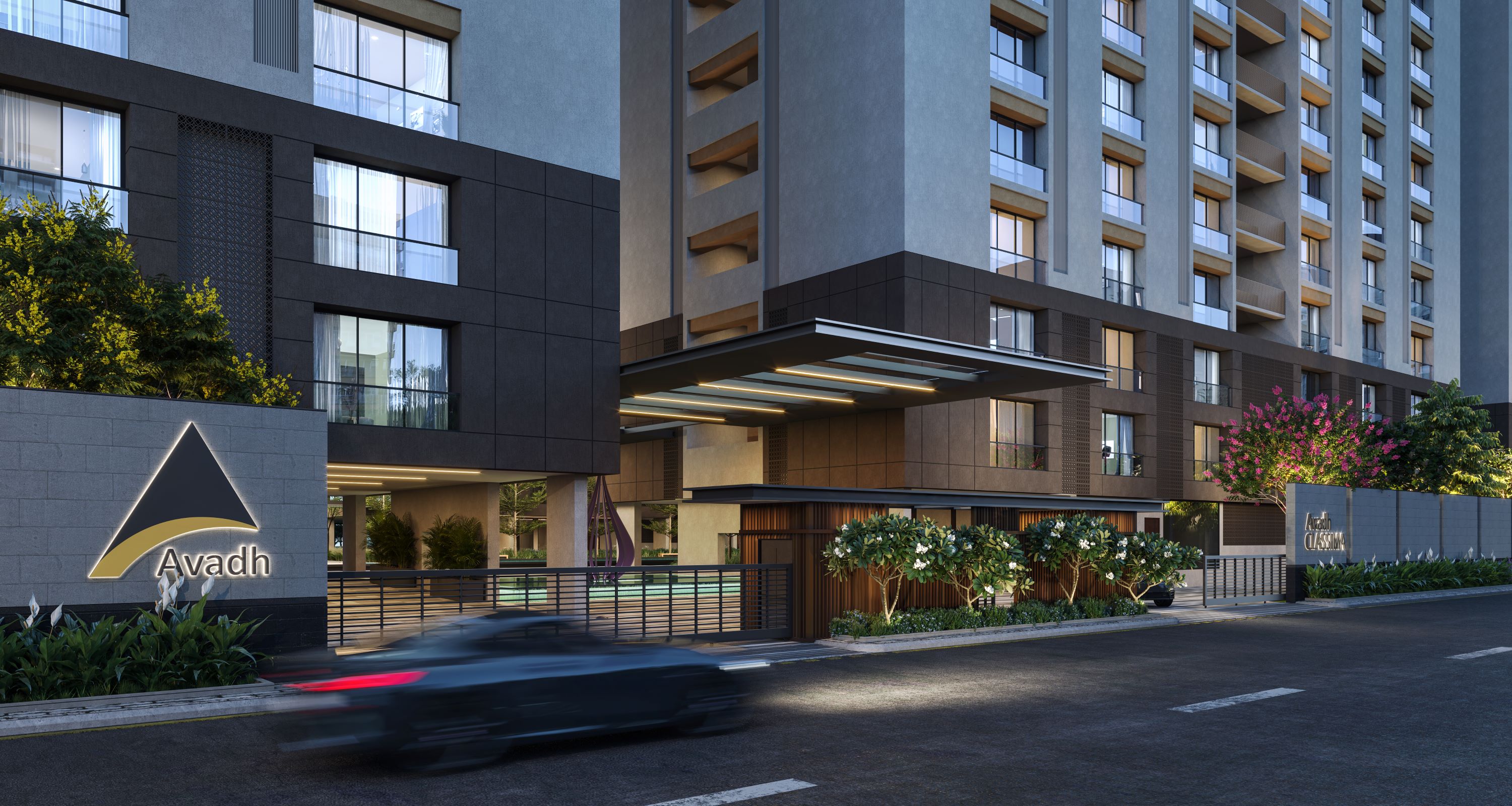 Building Exterior - AVADH CLASSIMA 5 BHK