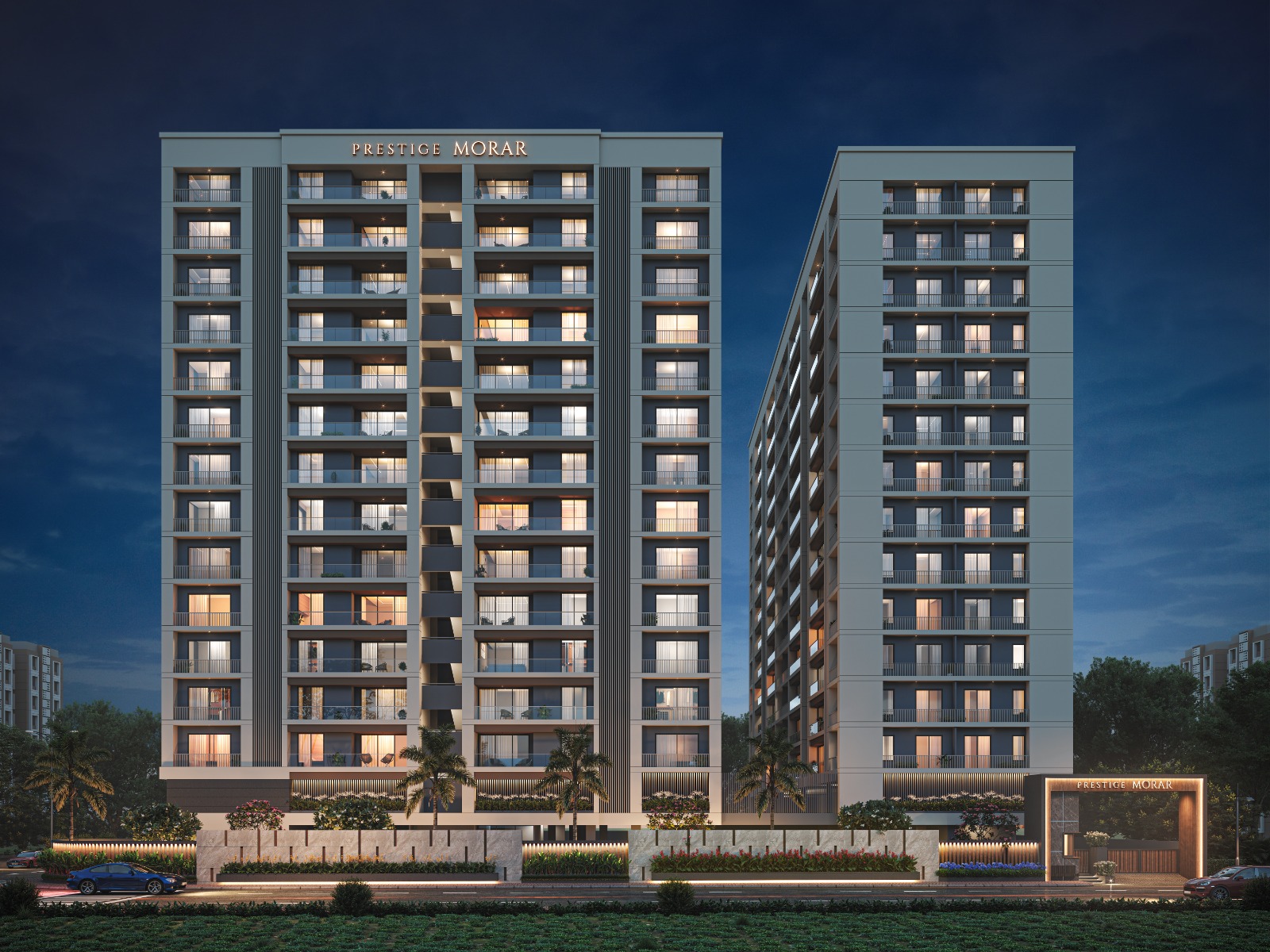 Building Exterior - PRESTIGE MORAR 3 BHK