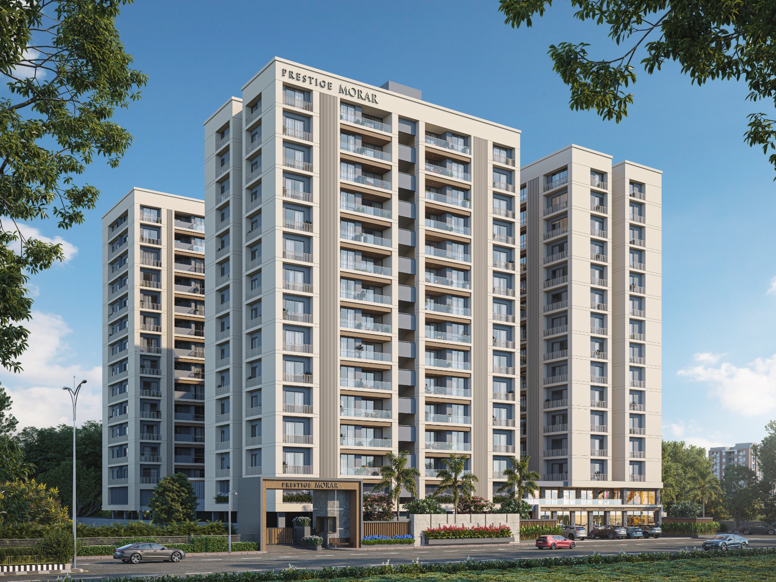 Building Exterior - PRESTIGE MORAR 3 BHK