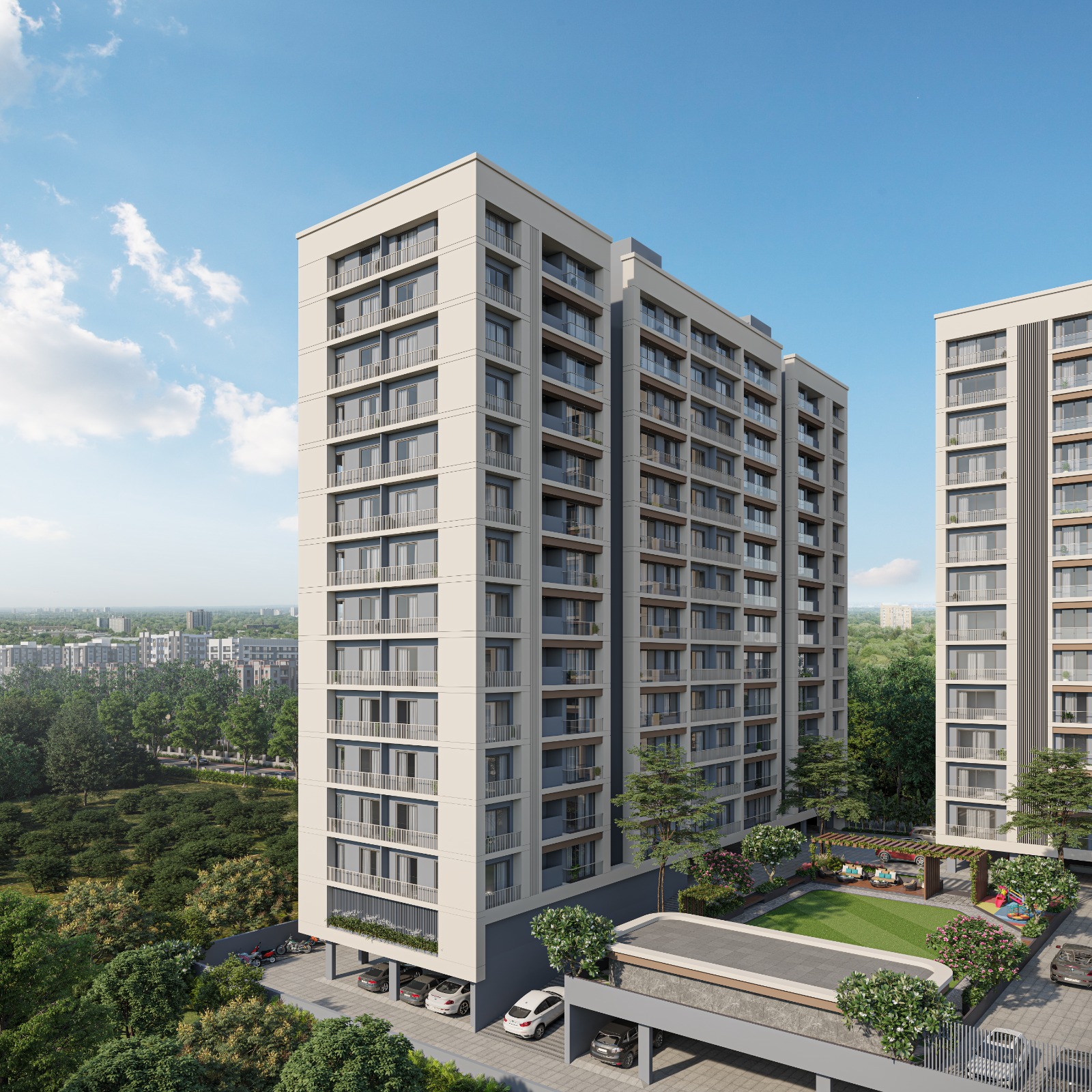 Building Exterior - PRESTIGE MORAR 2 BHK