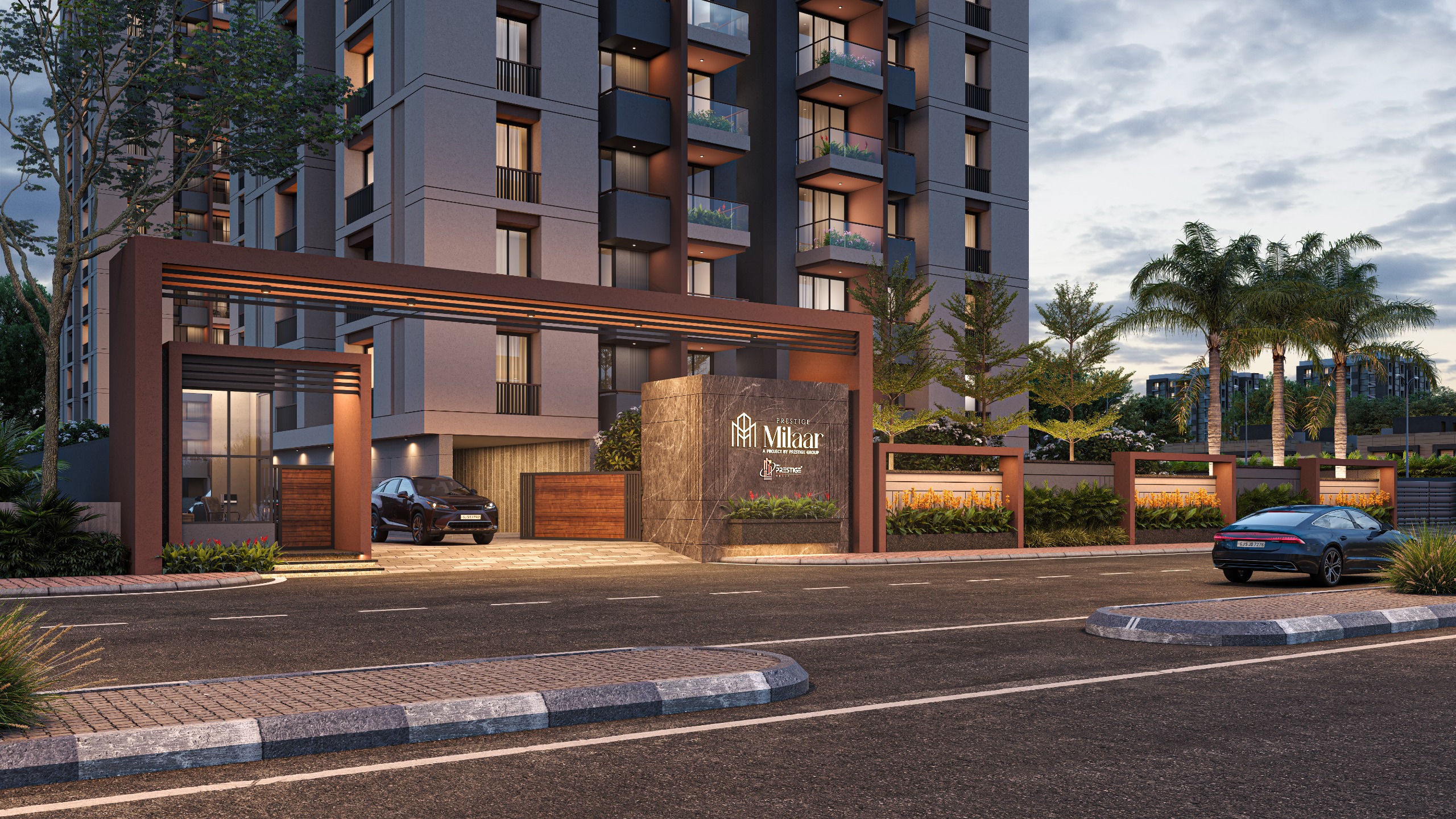 Building Exterior - PRESTIGE MILAAR 2 BHK