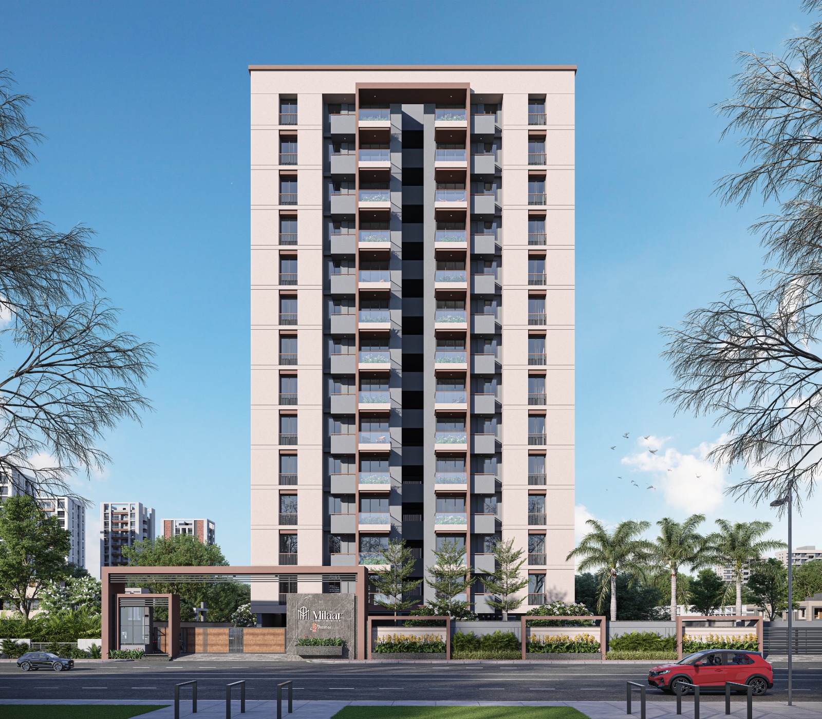 Building Exterior - PRESTIGE MILAAR 2 BHK