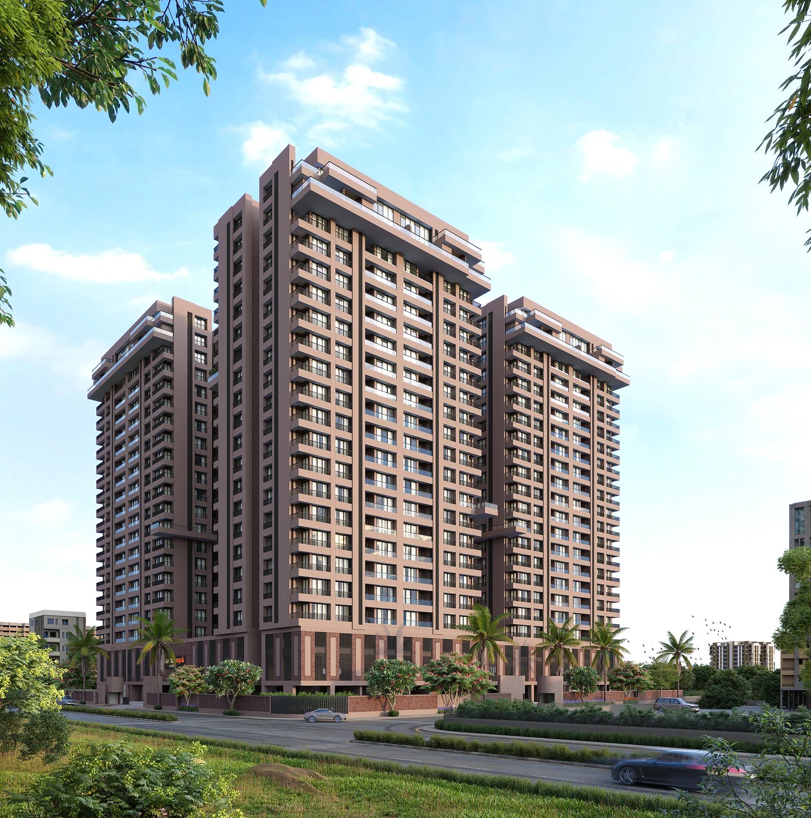 Building Exterior - ASHTA-VINAYAK HOMES 3 BHK